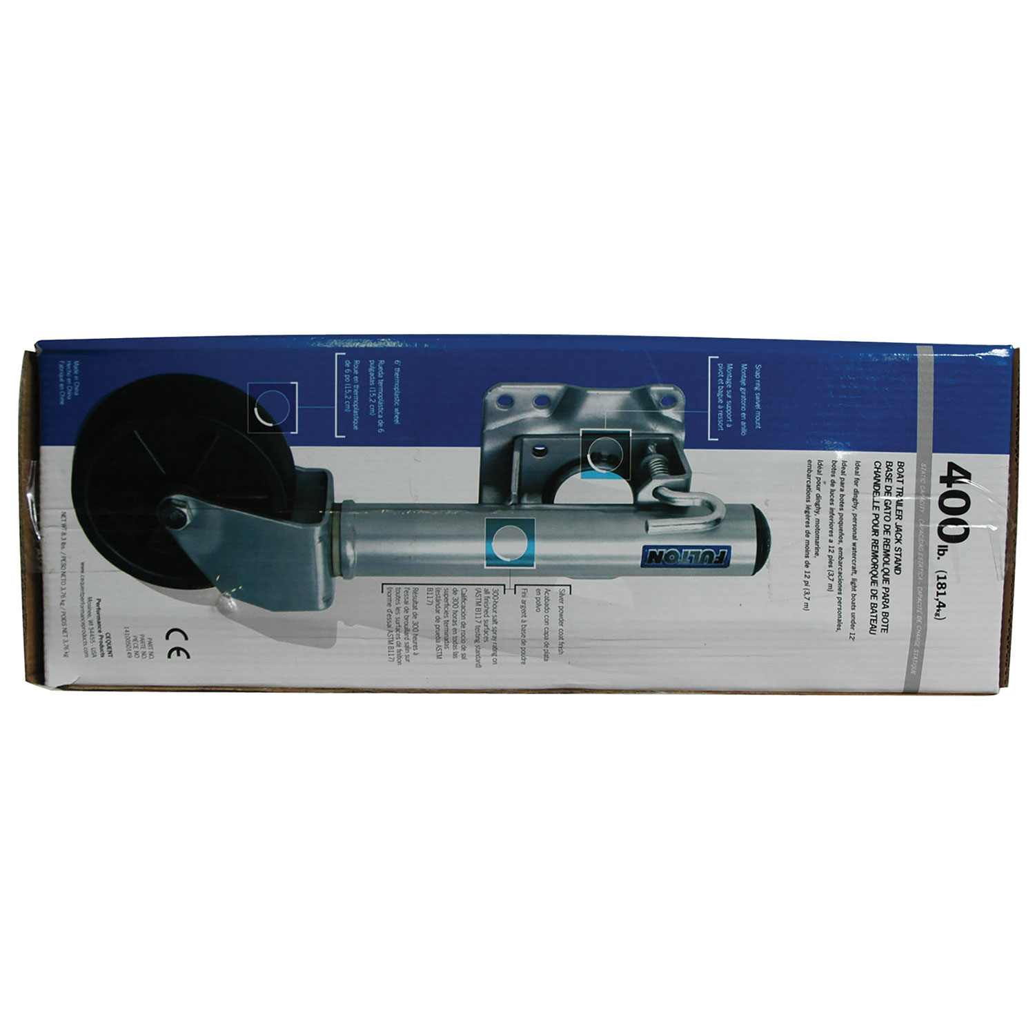 Fulton Trailer Jack Accessory, Stand, 400 lbs. Capacity thumbnail 4