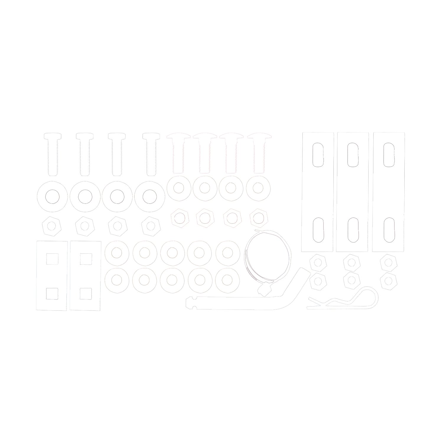 Draw-tite Titan® Class 5 Trailer Hitch, 2-1/2" Square Receiver, Black for Select Dodge Ram 2500, Dodge Ram 3500, RAM 2500, RAM 3500 45509 thumbnail 7