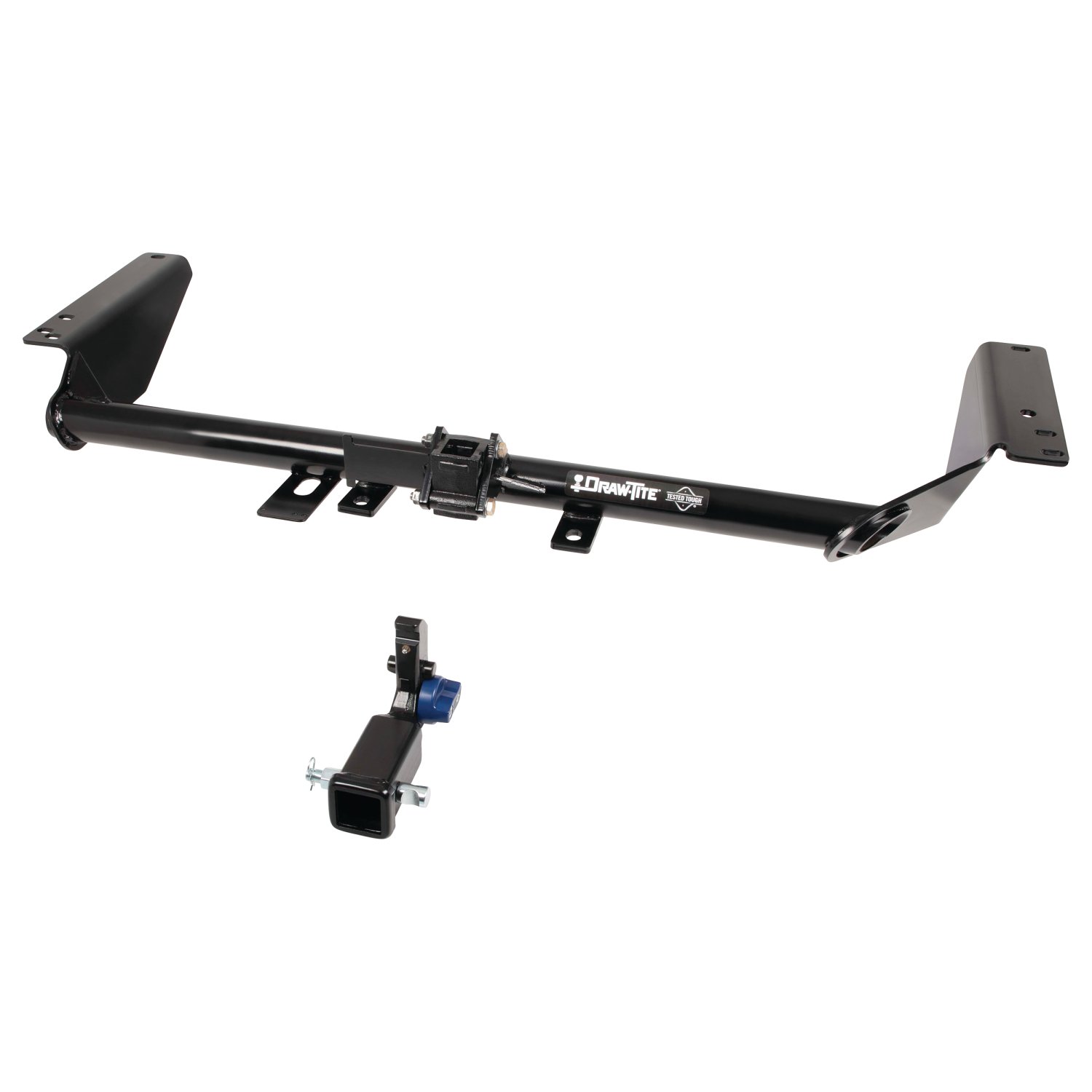 Draw-tite Hidden Hitch® Completely Hidden Trailer Hitch 2" Removable Receiver, Black for Select Chrysler Grand Caravan, Chrysler Pacifica, Chrysler Voyager 76916 thumbnail 0