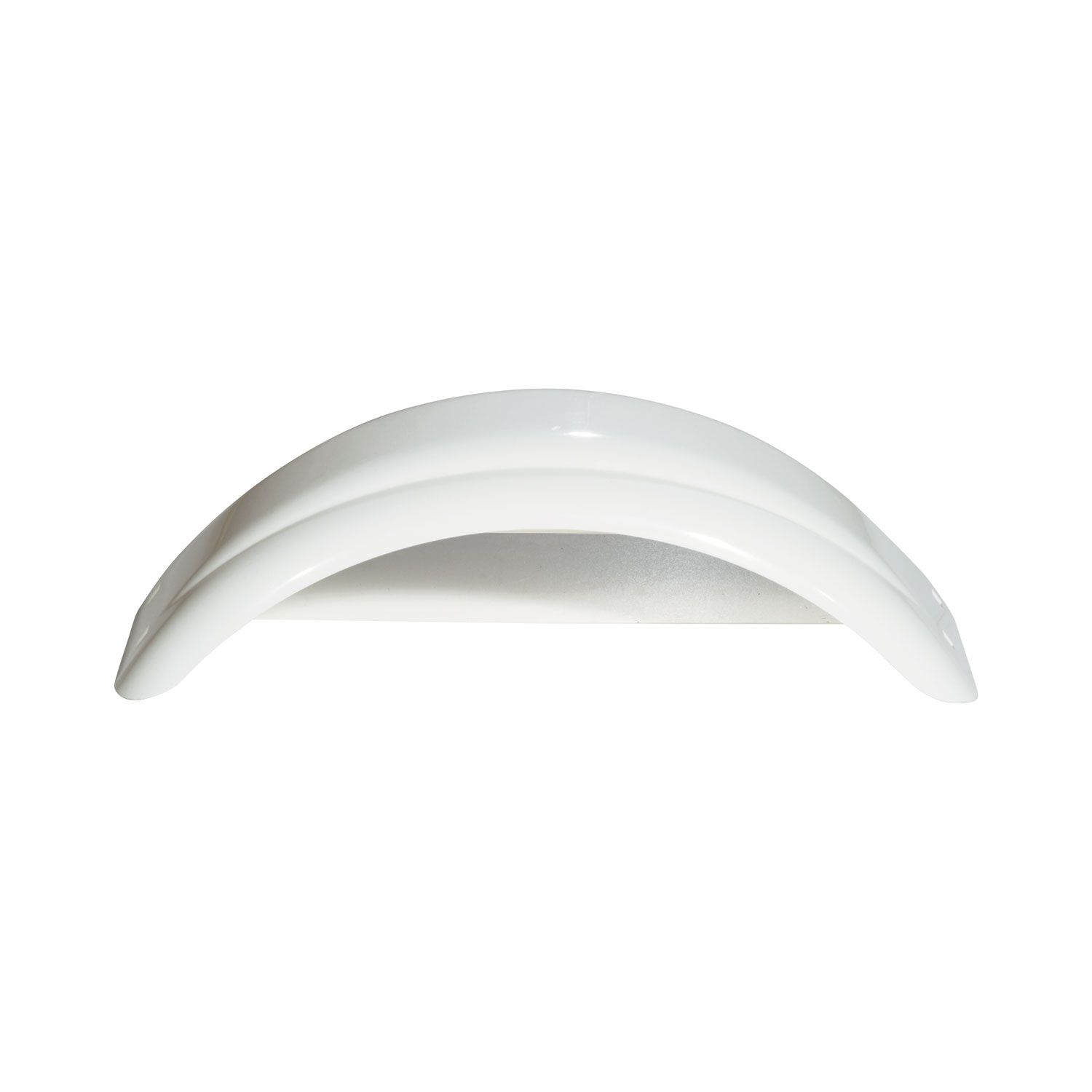 Fulton 12 in. Top & Side Step Black Trailer Fender FL008540 thumbnail 1