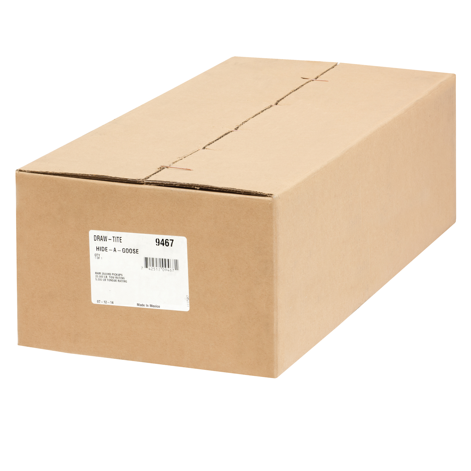 Draw-tite Hide-A-Goose Gooseneck Hitch Head, 20,000 lbs. Capacity, RAM 2500 HD 9467 thumbnail 1