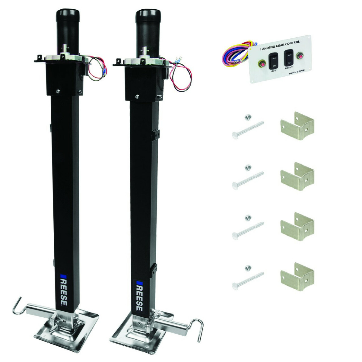 Reese Fifth Wheel Landing Gear, 8,000 lbs. Lift Capacity, 36 in. Travel thumbnail 0