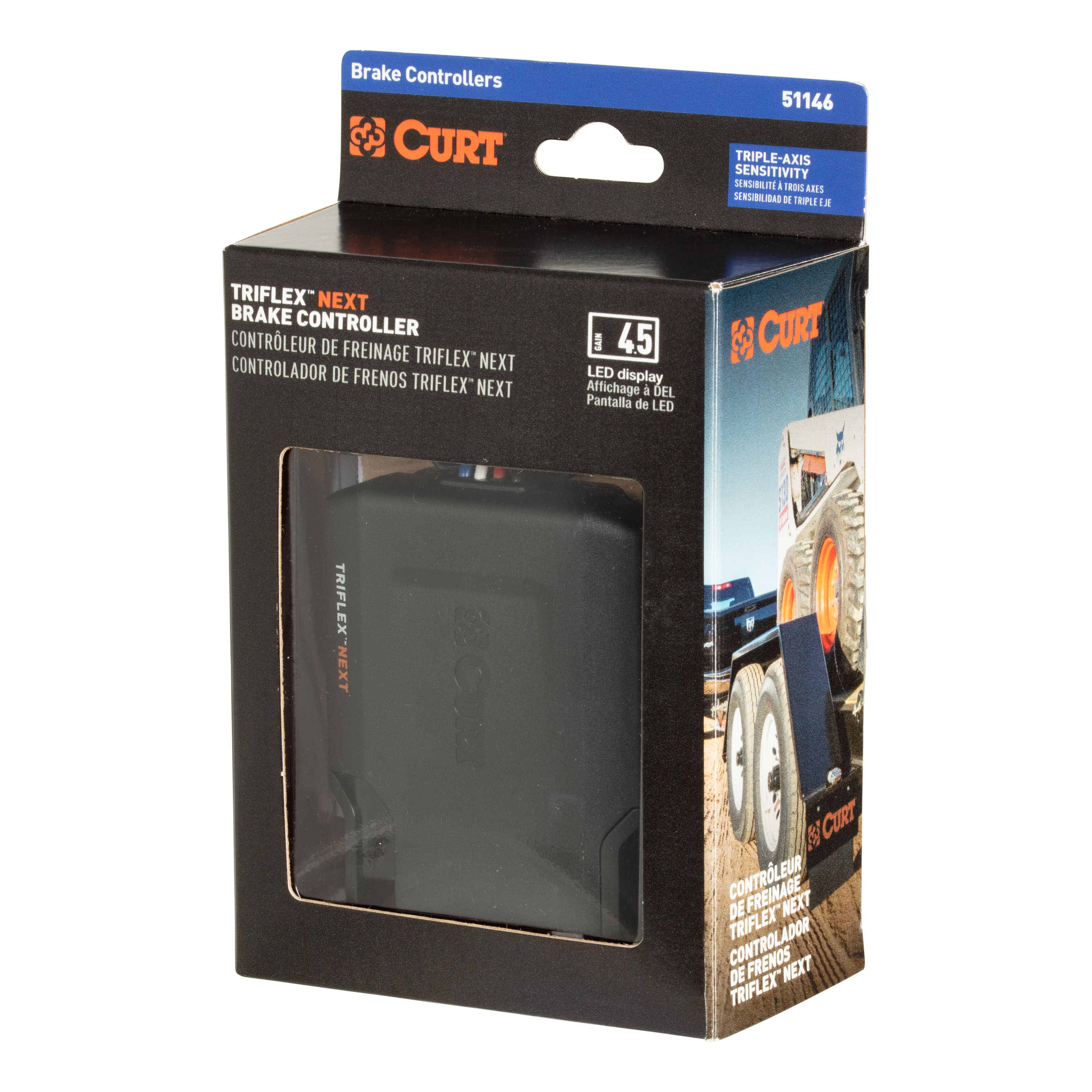 2009-2014 Ford E-150 CURT TriFlex NEXT Proportional Trailer Brake Controller 1-4 axles thumbnail 8