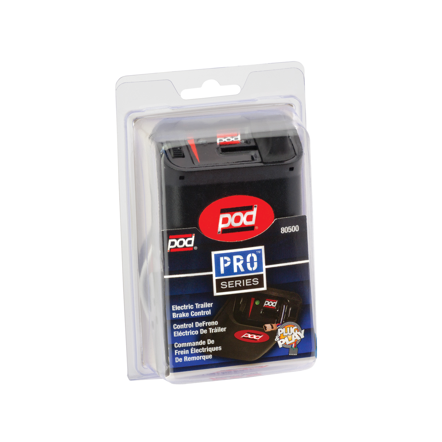 Pro Series Pilot Trailer Brake Controller – Time-Delay, Digital Display, Plug & Play, 1-3 Axles (80500) thumbnail 1