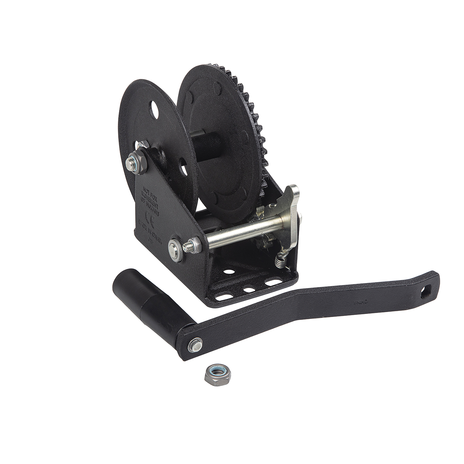 Fulton Trailer Winch, Single-Speed, 1,500 lbs. Capacity, 20 ft. Strap FL142226 thumbnail 1