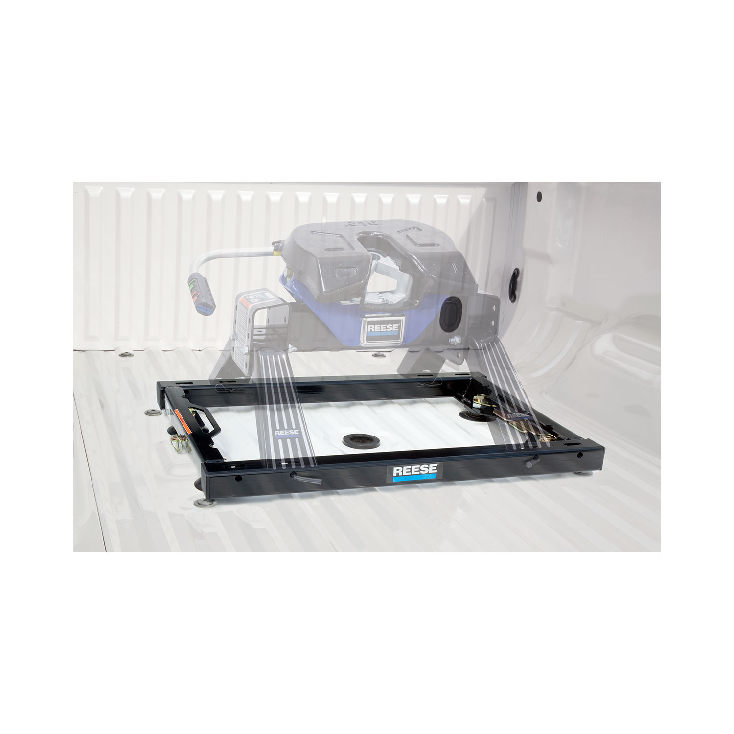 Reese Rail Kit Mounting Adapter for Attaching 15K, 16K & 20K Standard Fifth Wheel Hitches (For Use with Ford OEM & Elite  Series Under-Bed Rail Kits) thumbnail 3