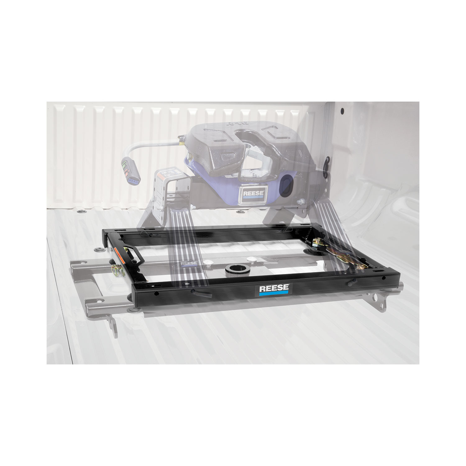 Reese Rail Kit Mounting Adapter for Attaching 15K, 16K & 20K Standard Fifth Wheel Hitches (For Use with Ford OEM & Elite  Series Under-Bed Rail Kits) thumbnail 4