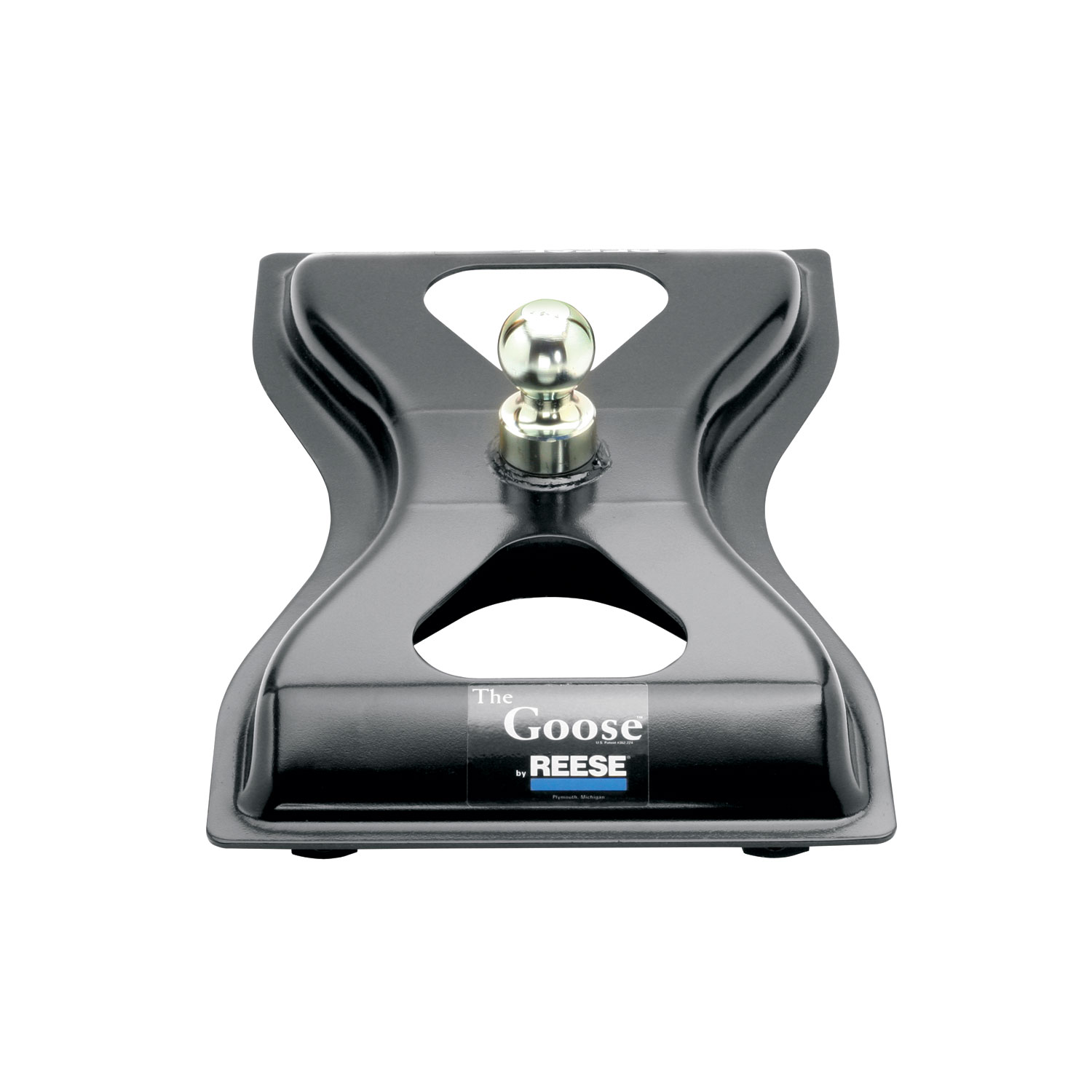 Reese 25K  58079  Gooseneck Hitch Ball Kit - Black Powder Coated Steel, Easy Install thumbnail 2