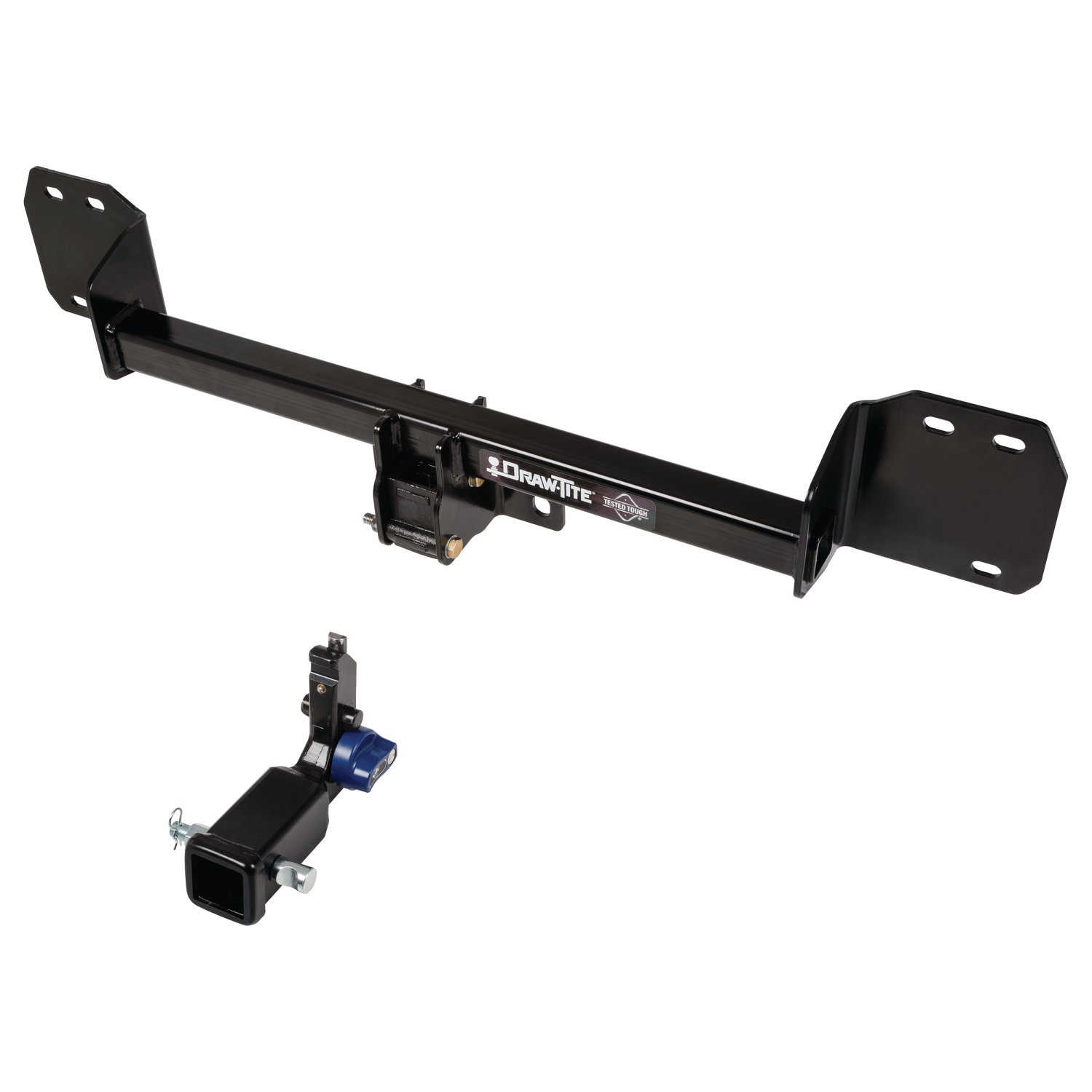 Draw-tite Hidden Hitch® Completely Hidden Trailer Hitch 2" Removable Receiver, Black for Select Volvo XC60, Volvo XC90 76920 thumbnail 0