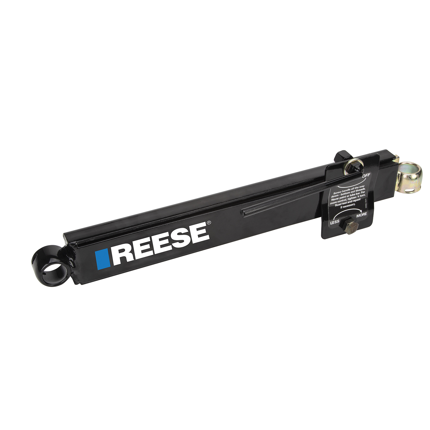 Reese Weight Distribution Sway Control, Friction