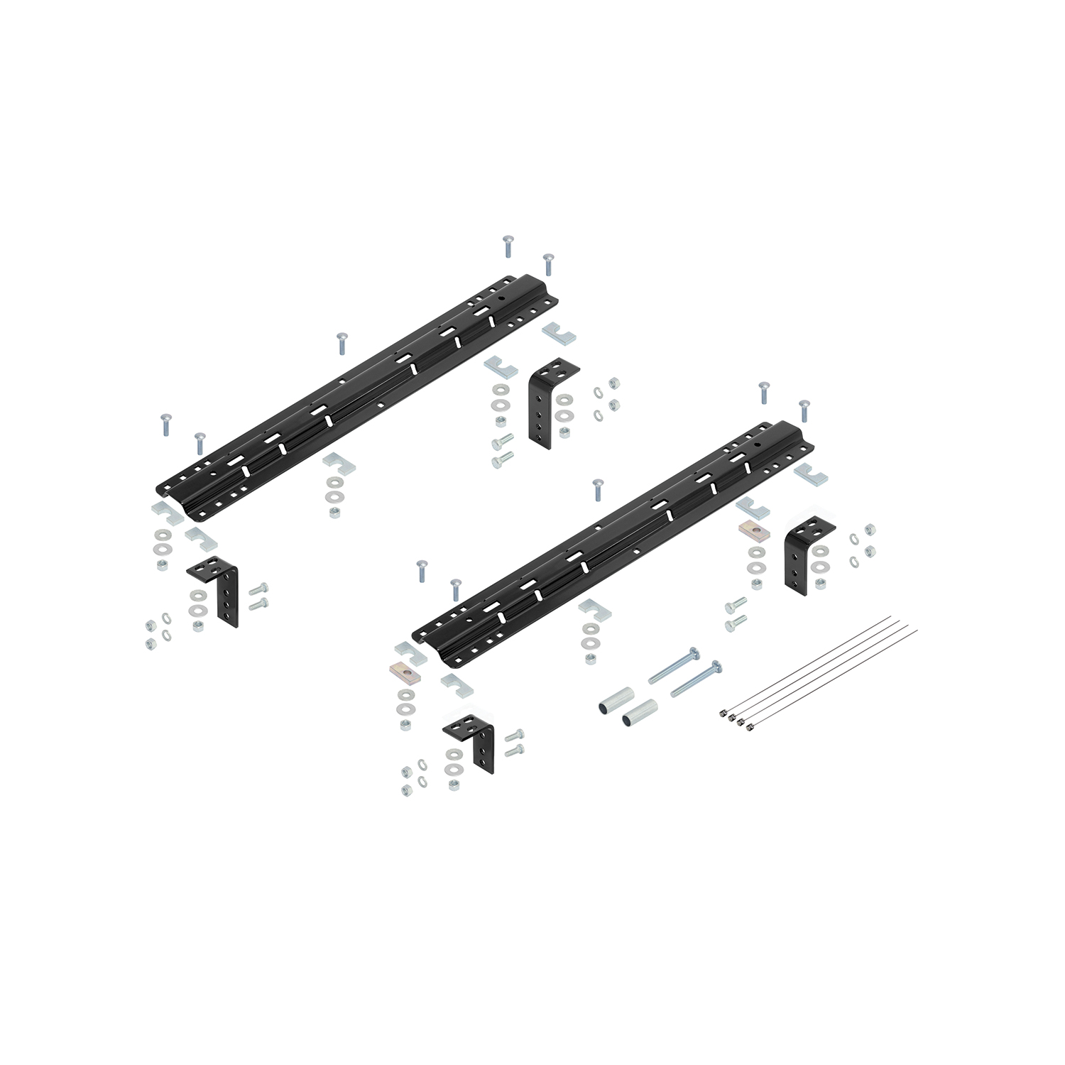 Reese Universal Above Bed Fifth Wheel Hitch Mounting System Rail & Bracket Kit thumbnail 5