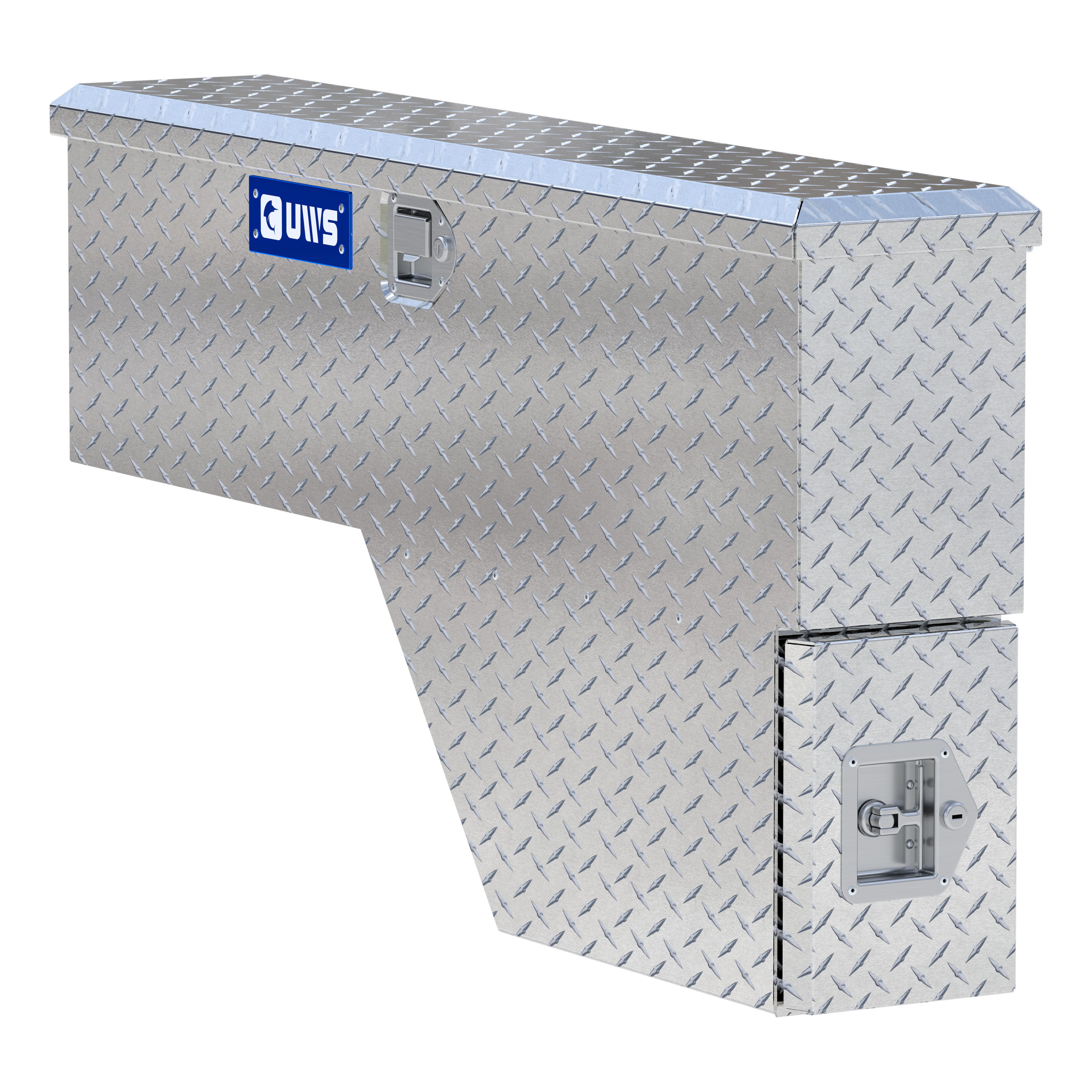 UWS Bright Aluminum 48" Driver-Side Wheel Well Tool Box (Heavy Packaging) EC30001 thumbnail 0