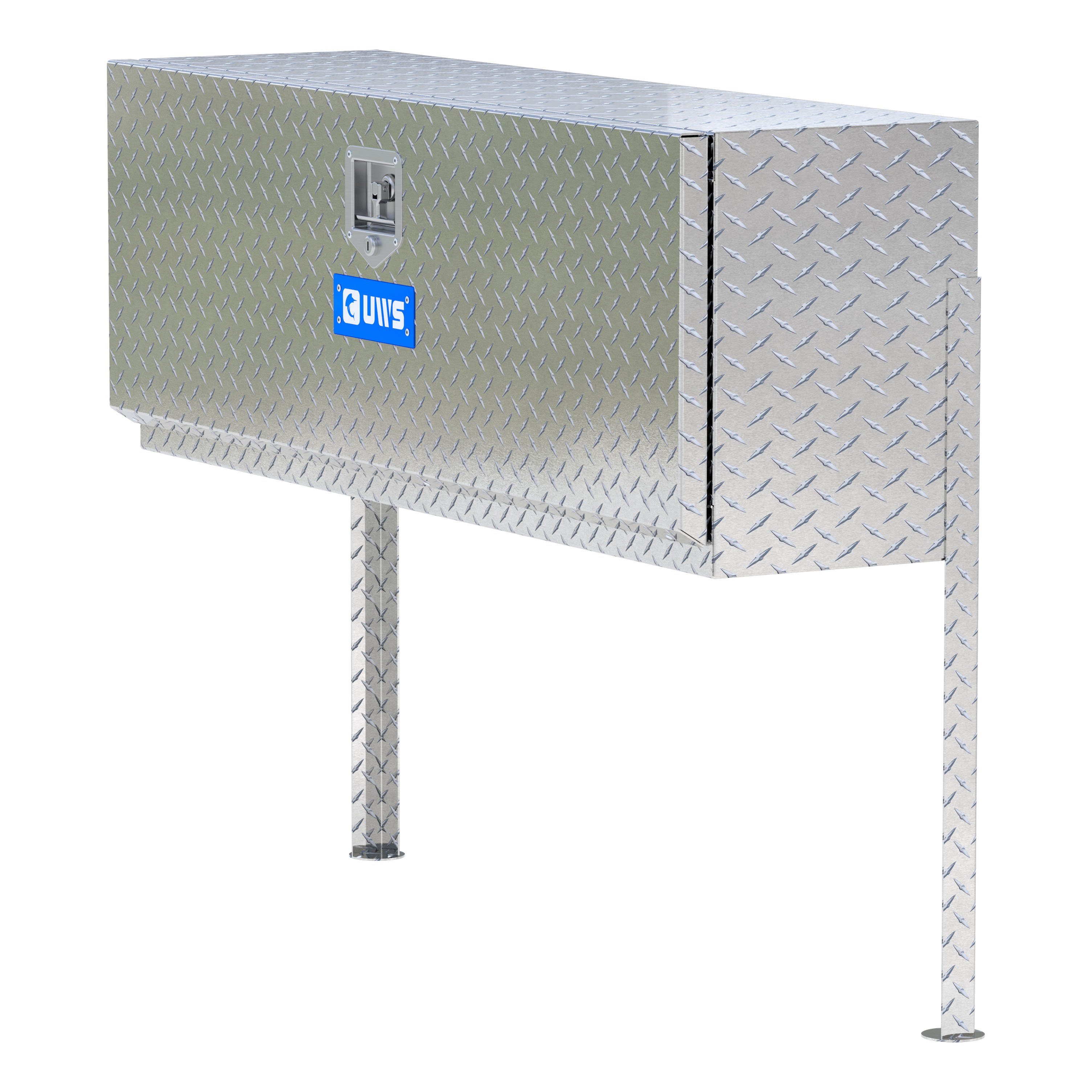 UWS Bright Aluminum 48" Single-Door Topside Truck Tool Box (Heavy Packaging) EC40001 thumbnail 0