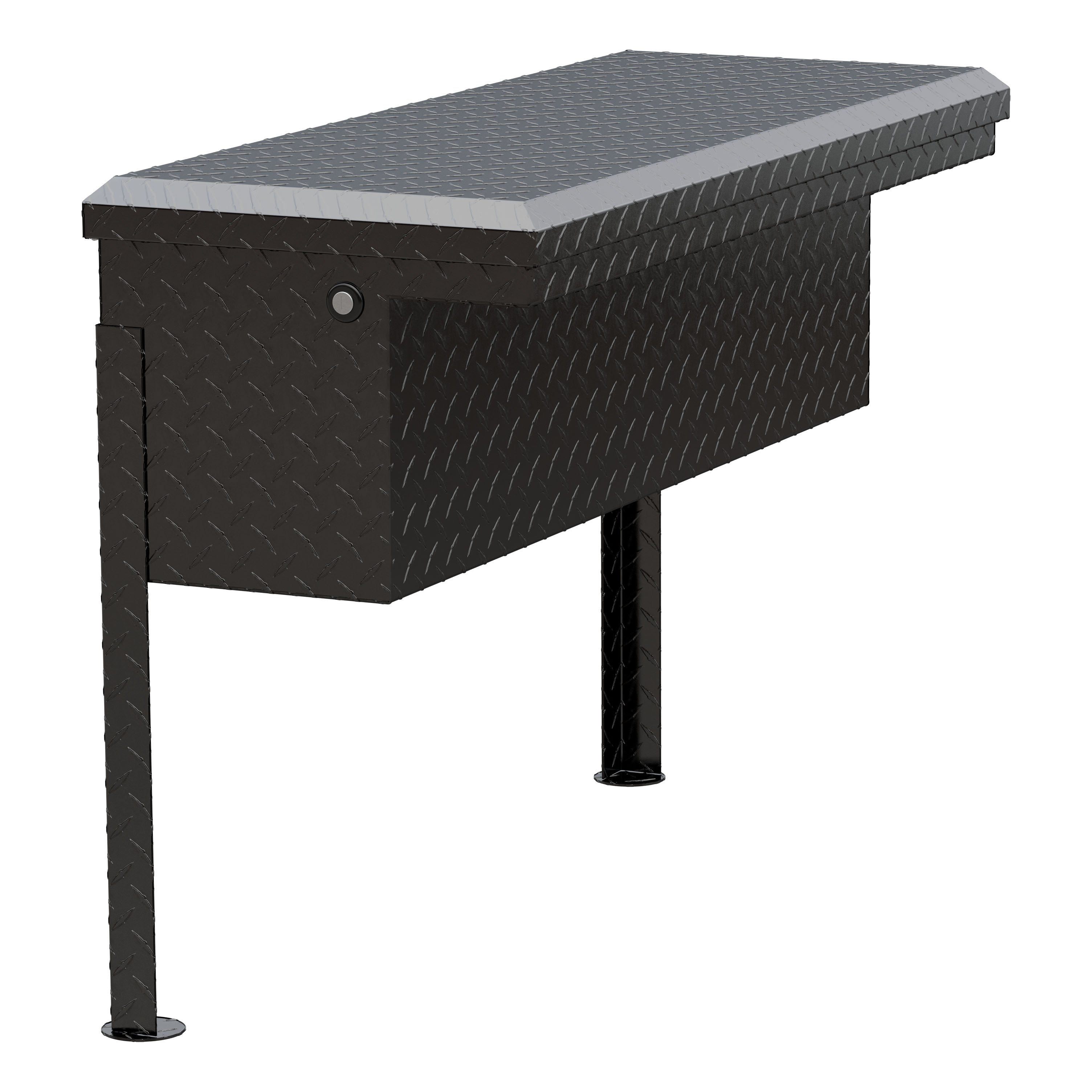 UWS Gloss Black Aluminum 36" Truck Side Tool Box with Low Profile (Heavy Packaging) EC30362 thumbnail 1