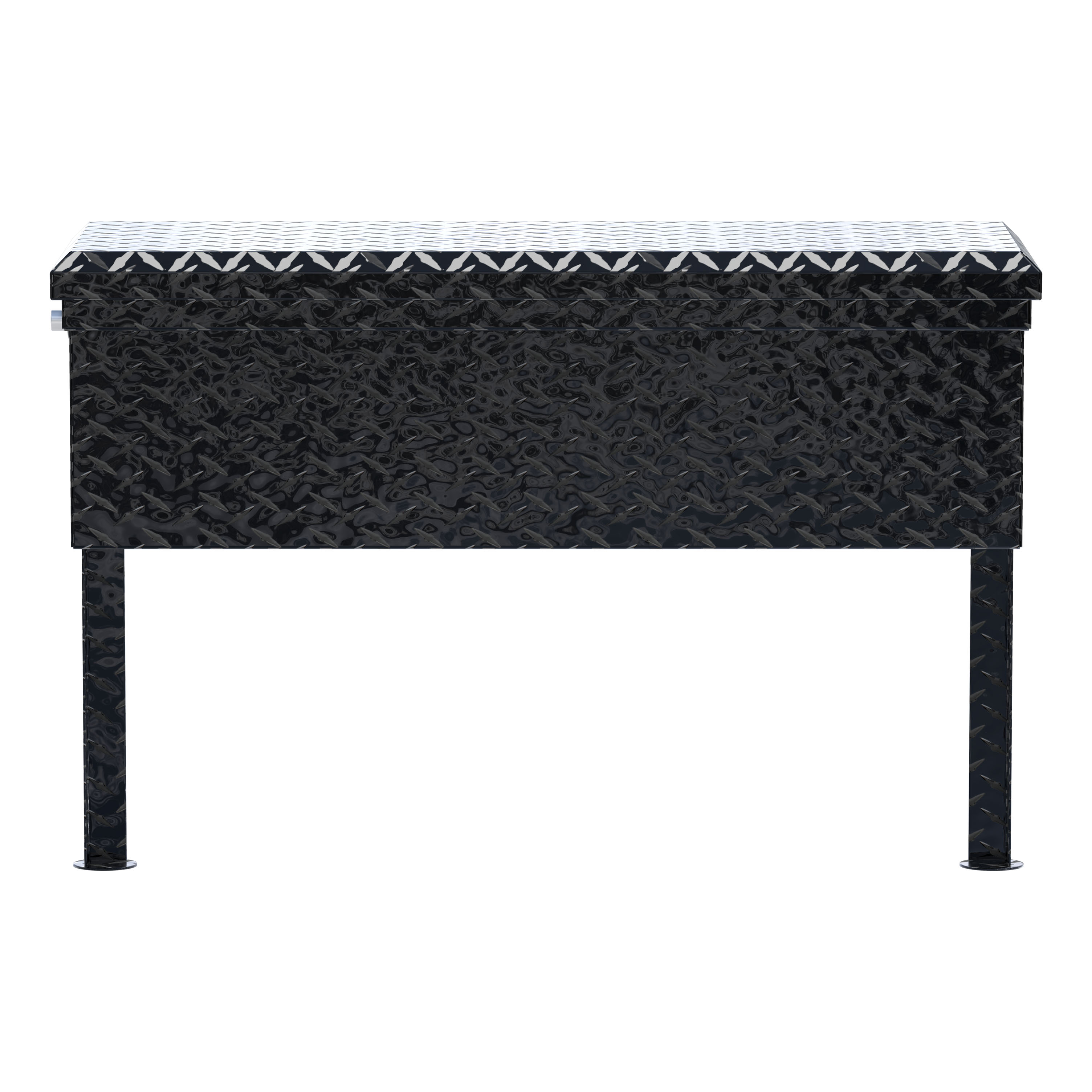 UWS Gloss Black Aluminum 36" Truck Side Tool Box with Low Profile (Heavy Packaging) EC30362 thumbnail 4