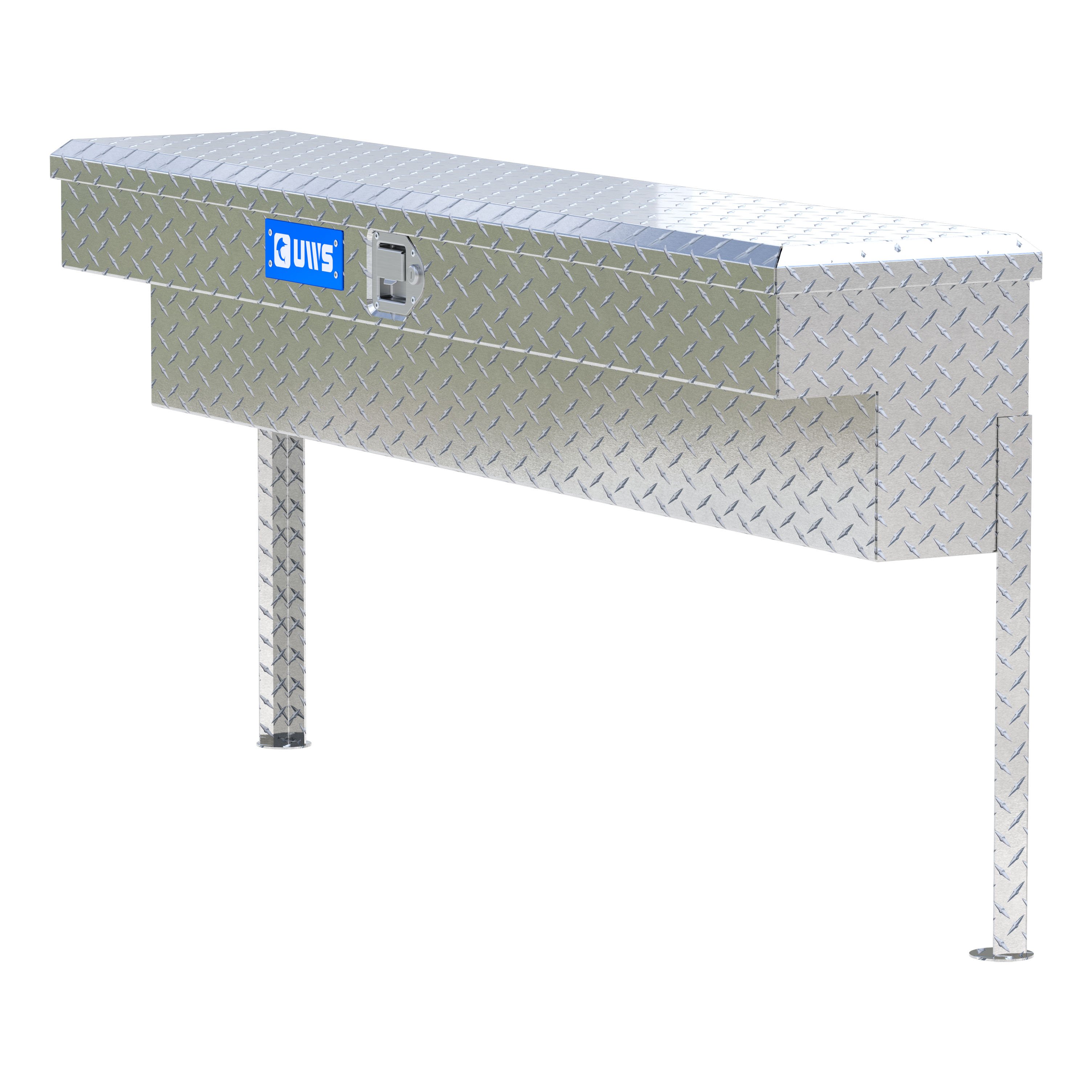 UWS Bright Aluminum 60" Truck Side Tool Box (Heavy Packaging) EC30111 thumbnail 0