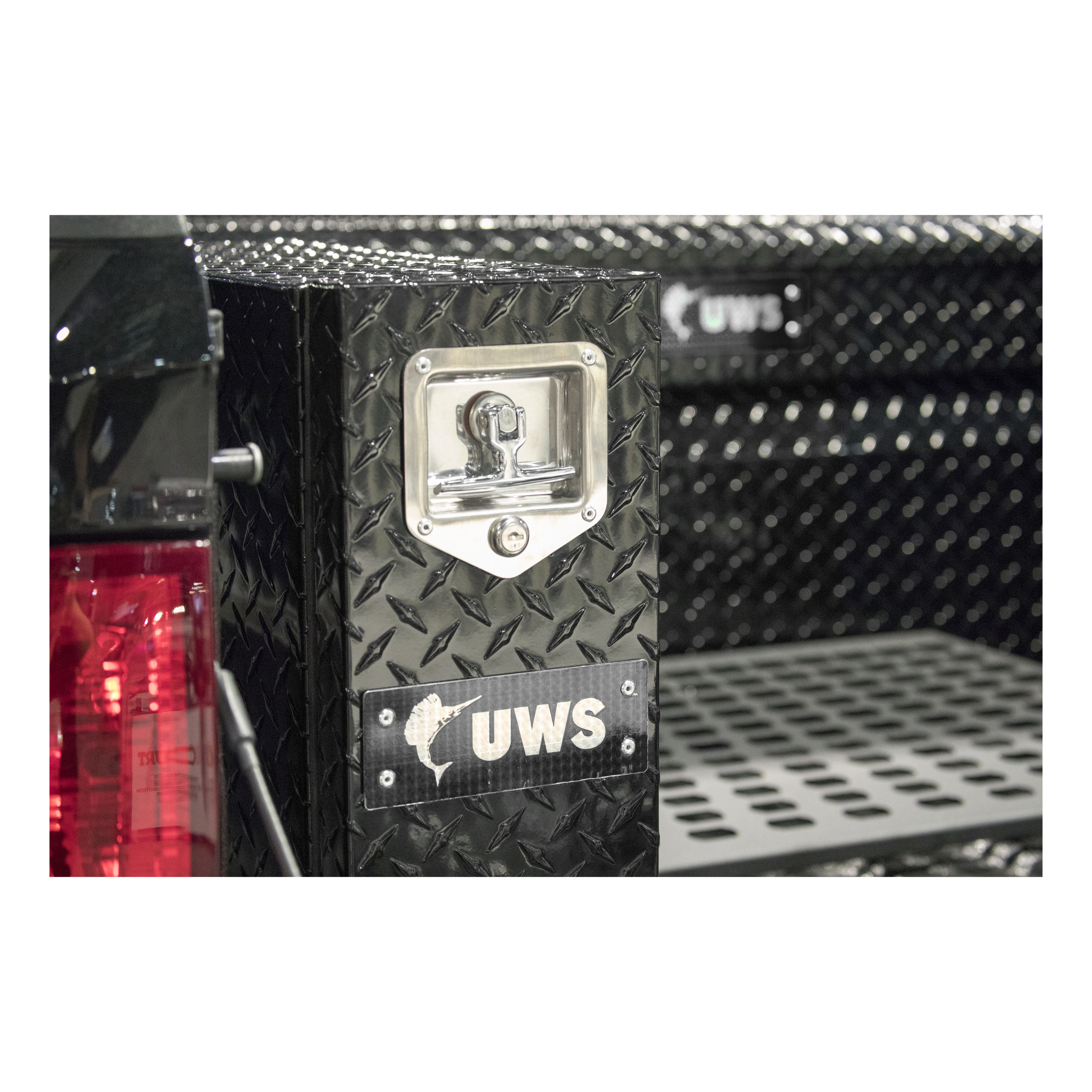 UWS Gloss Black Aluminum 18" Drawer Truck Tool Box (Heavy Packaging) EC20032 thumbnail 7