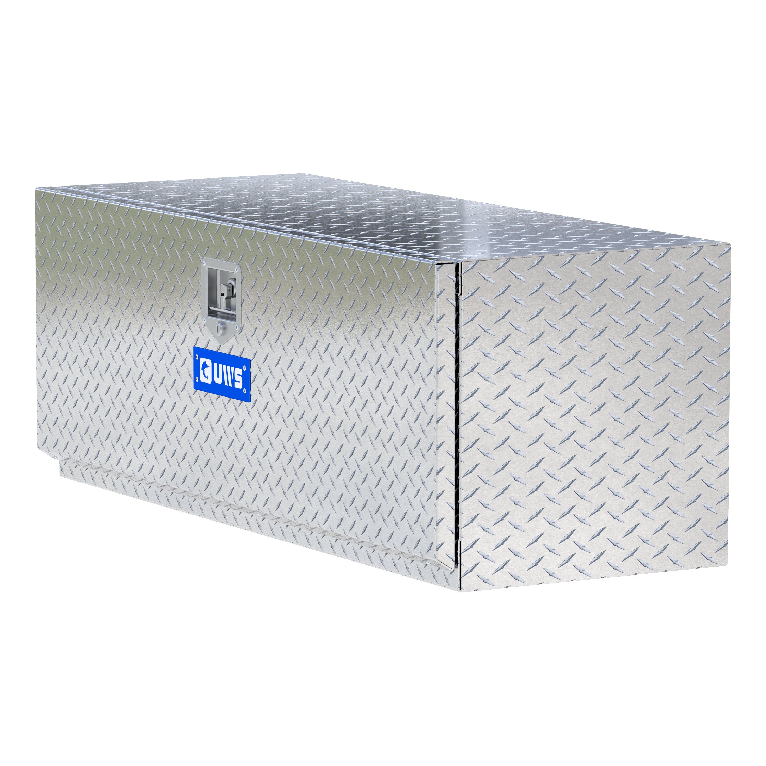 UWS Bright Aluminum 48" Single-Door Underbody Tool Box TBUB-48 thumbnail 0