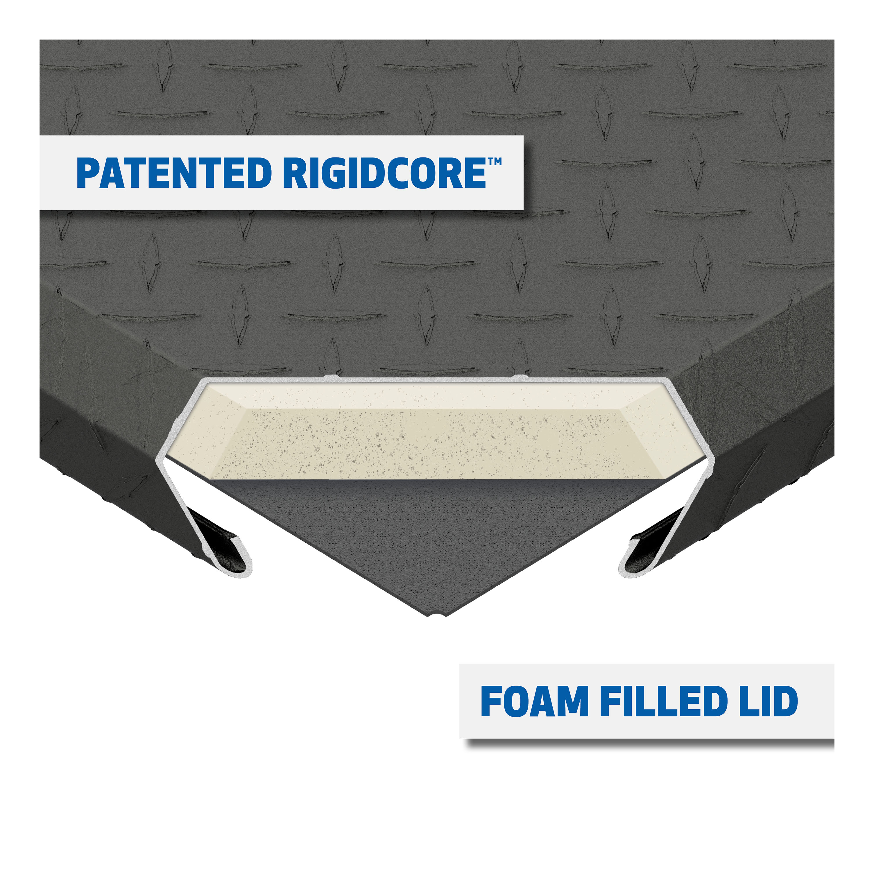 UWS Matte Black Aluminum 58" 5th Wheel Truck Tool Box (Heavy Packaging) EC20093 thumbnail 4