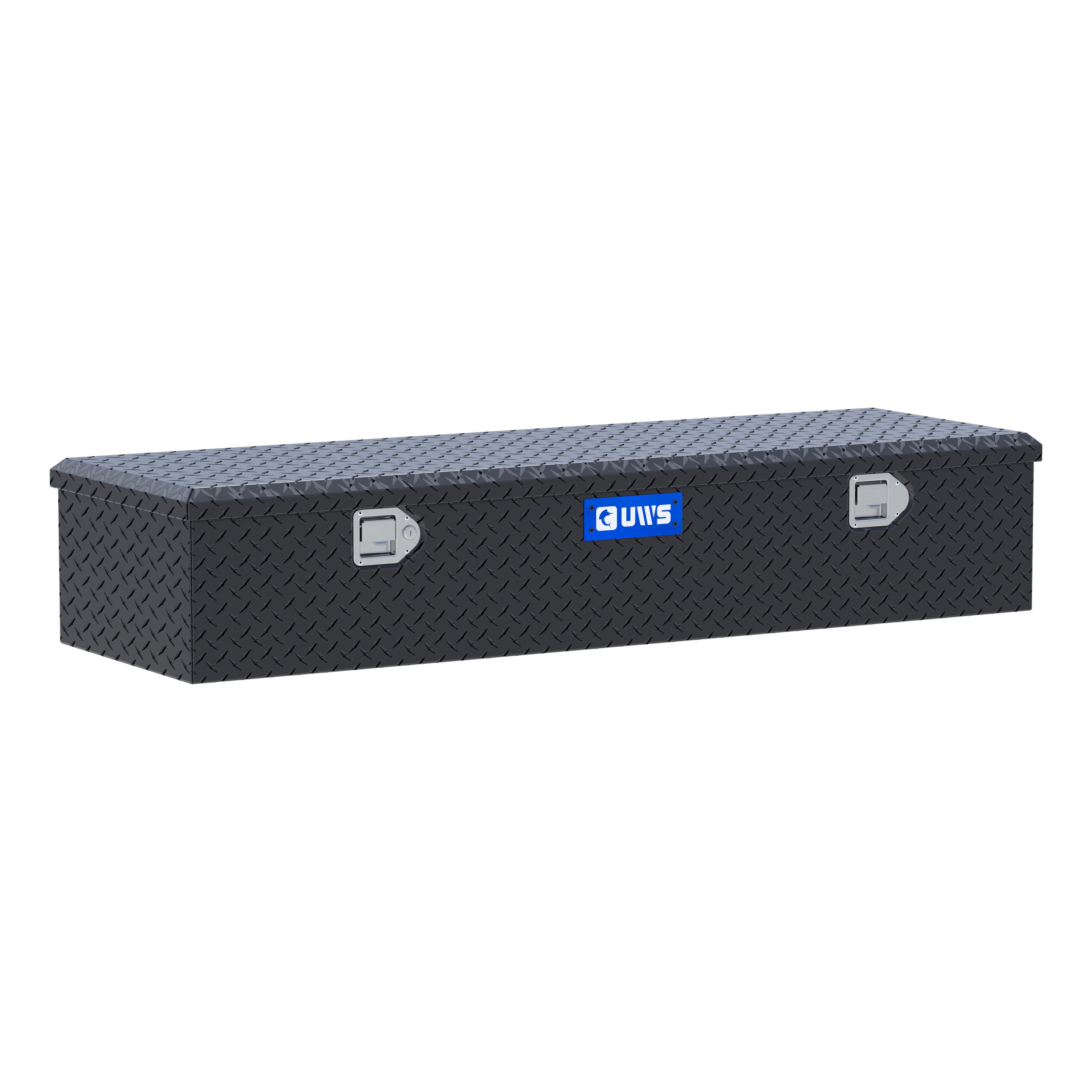 UWS Matte Black Aluminum 58" 5th Wheel Truck Tool Box (Heavy Packaging) EC20093 thumbnail 0