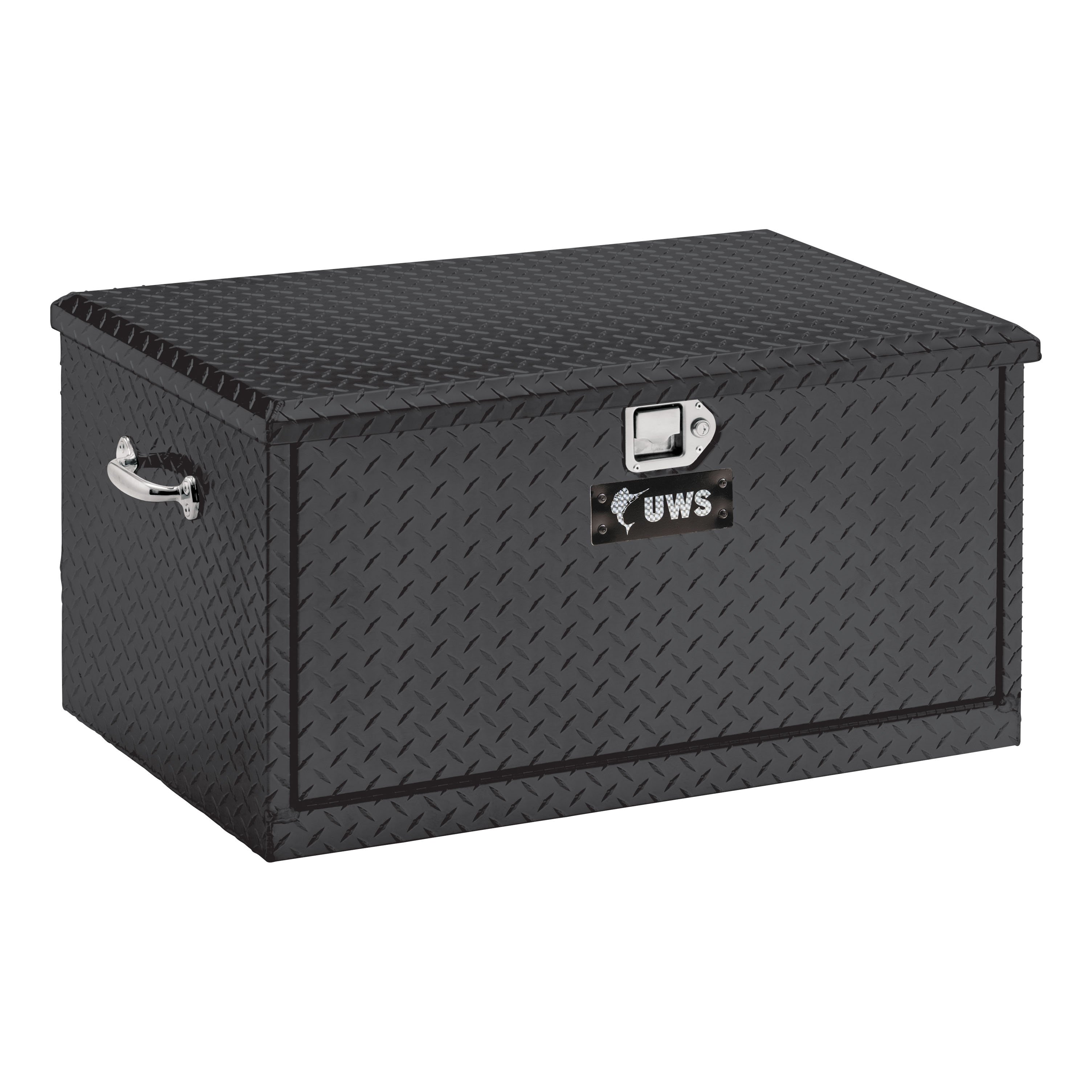 UWS Gloss Black Aluminum 38" Utility Chest Box with Drawers TBC-38-DS-BLK thumbnail 0