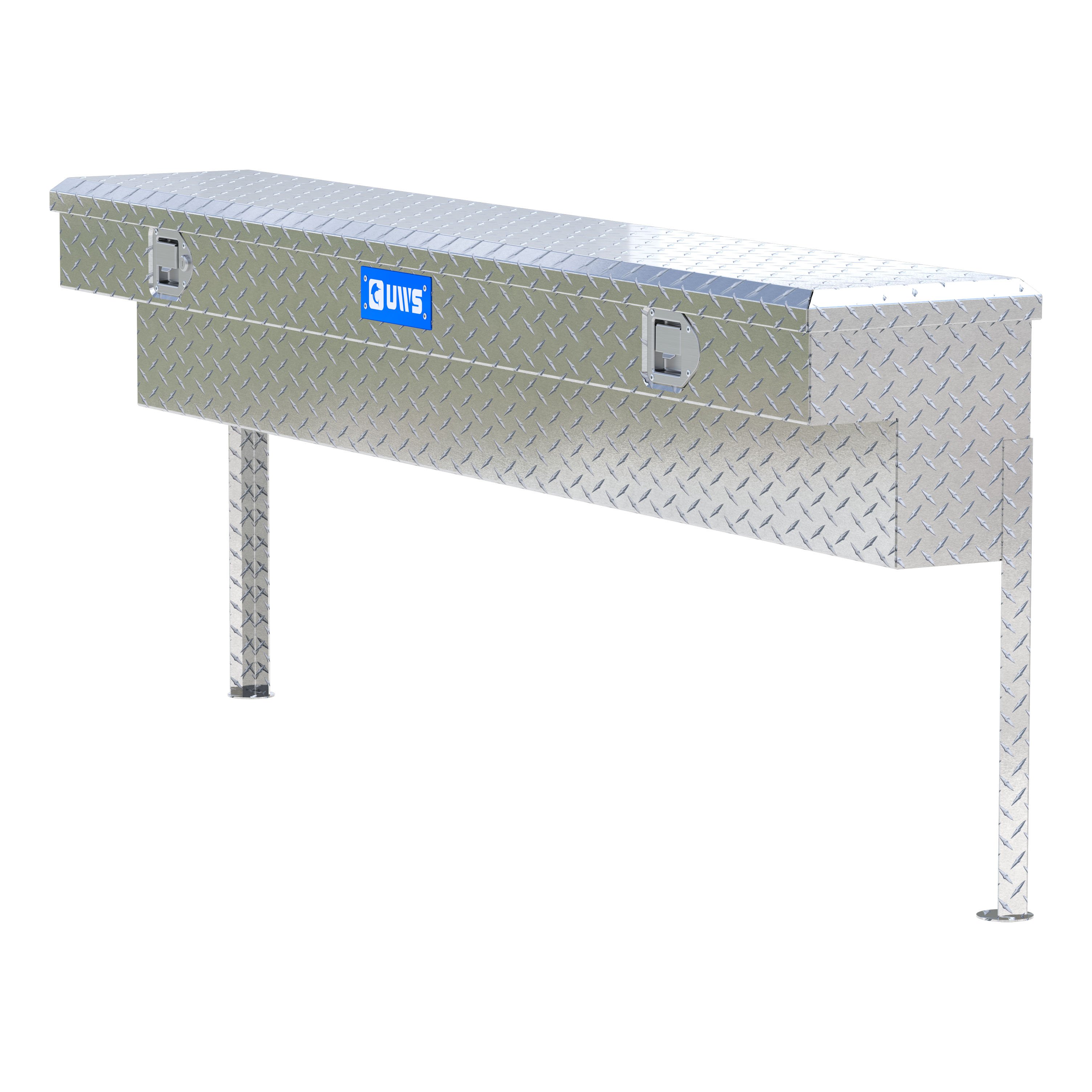 UWS Bright Aluminum 72" Truck Side Tool Box (Heavy Packaging) EC30131 thumbnail 0