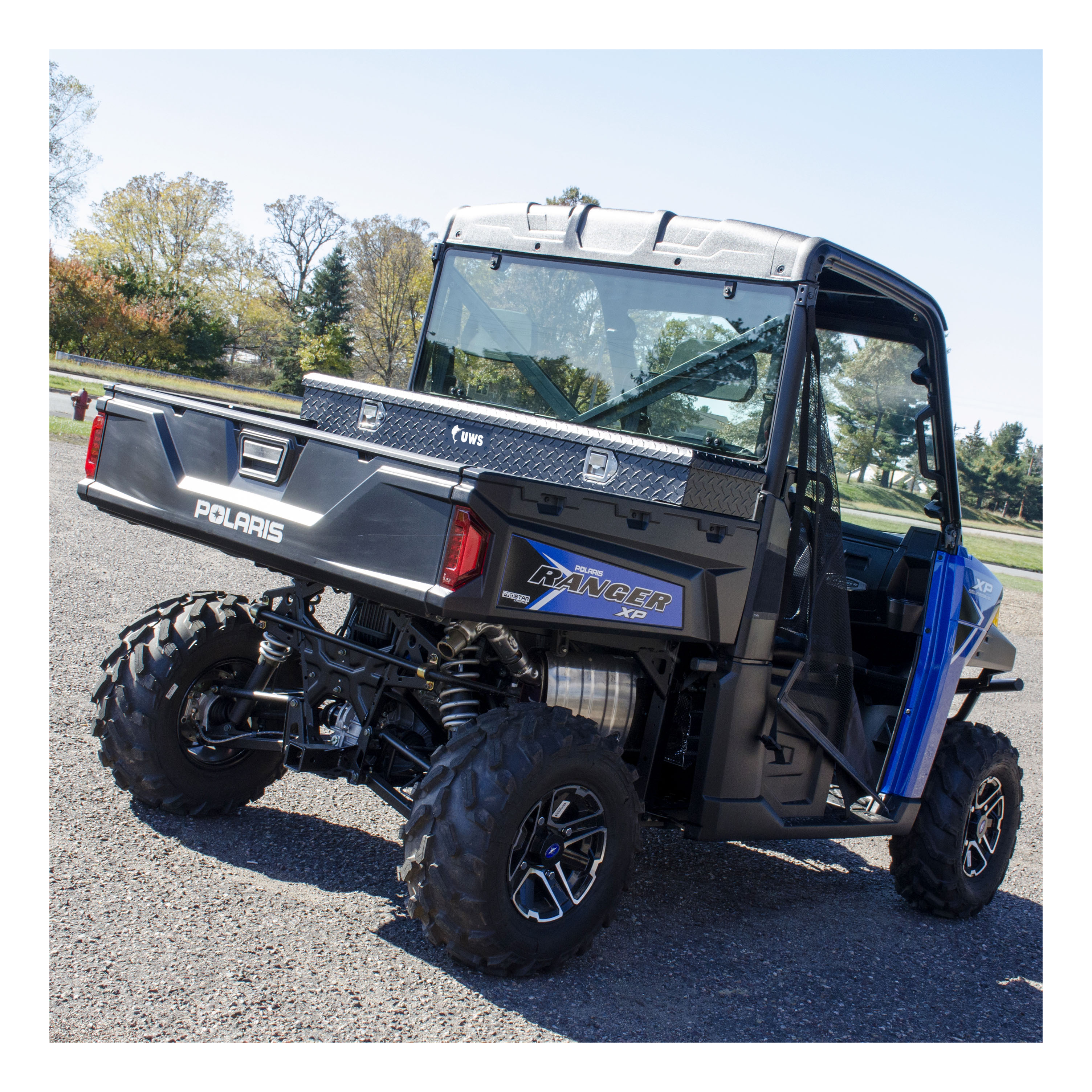 UWS Matte Black Aluminum UTV Tool Box - Polaris 8500005 thumbnail 8