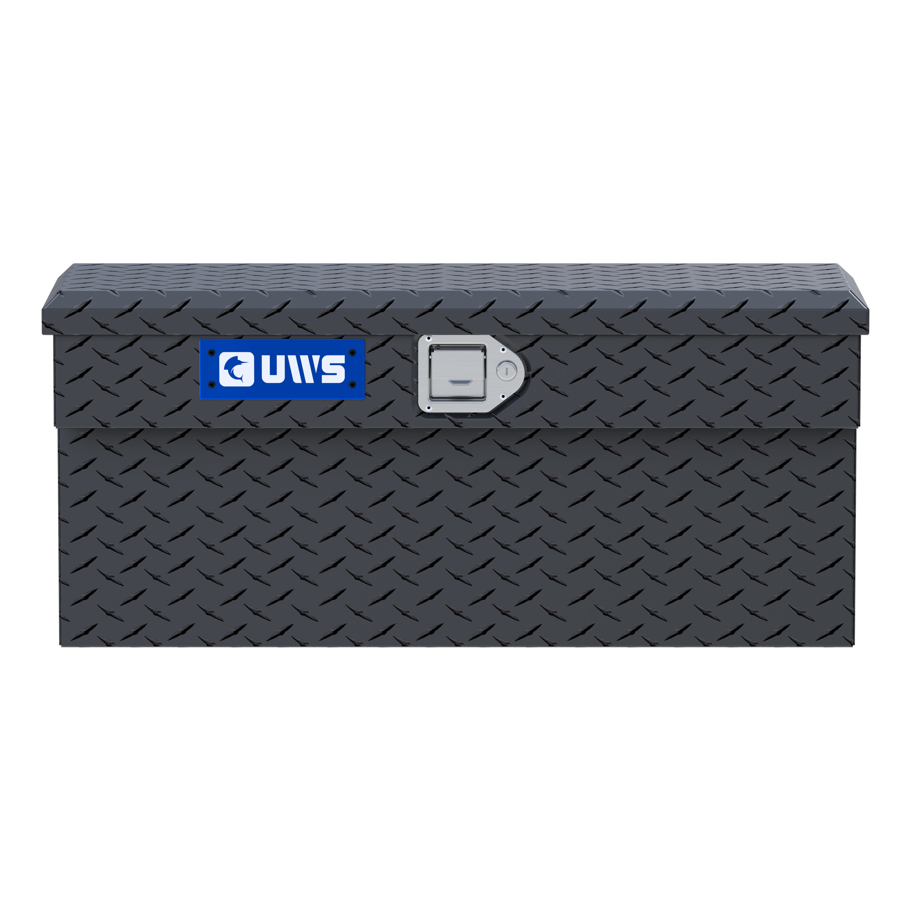 UWS Matte Black Aluminum UTV Side Tool Box - Polaris Ranger UTV-SM33-MB thumbnail 1