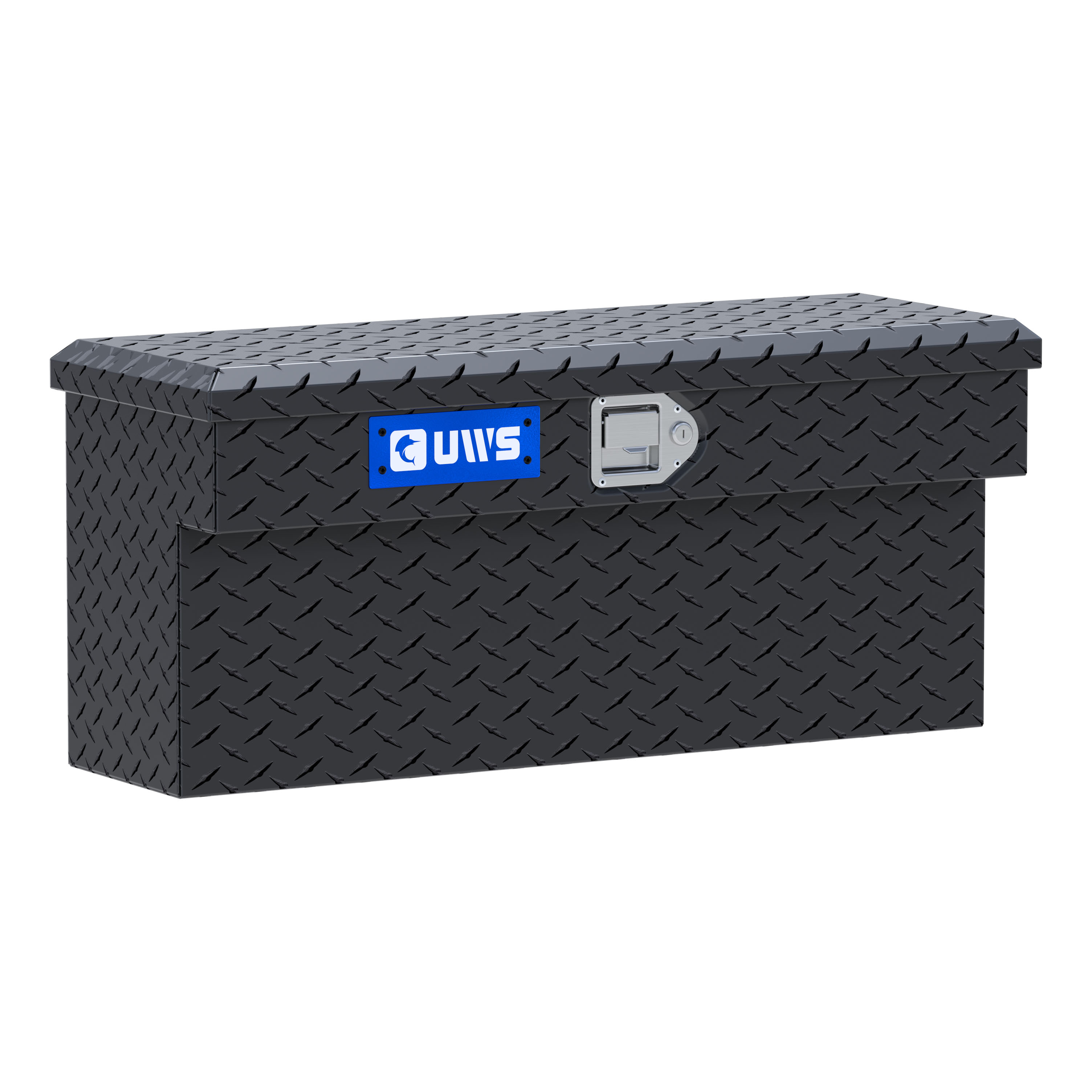 UWS Matte Black Aluminum UTV Side Tool Box - Polaris Ranger UTV-SM33-MB thumbnail 3