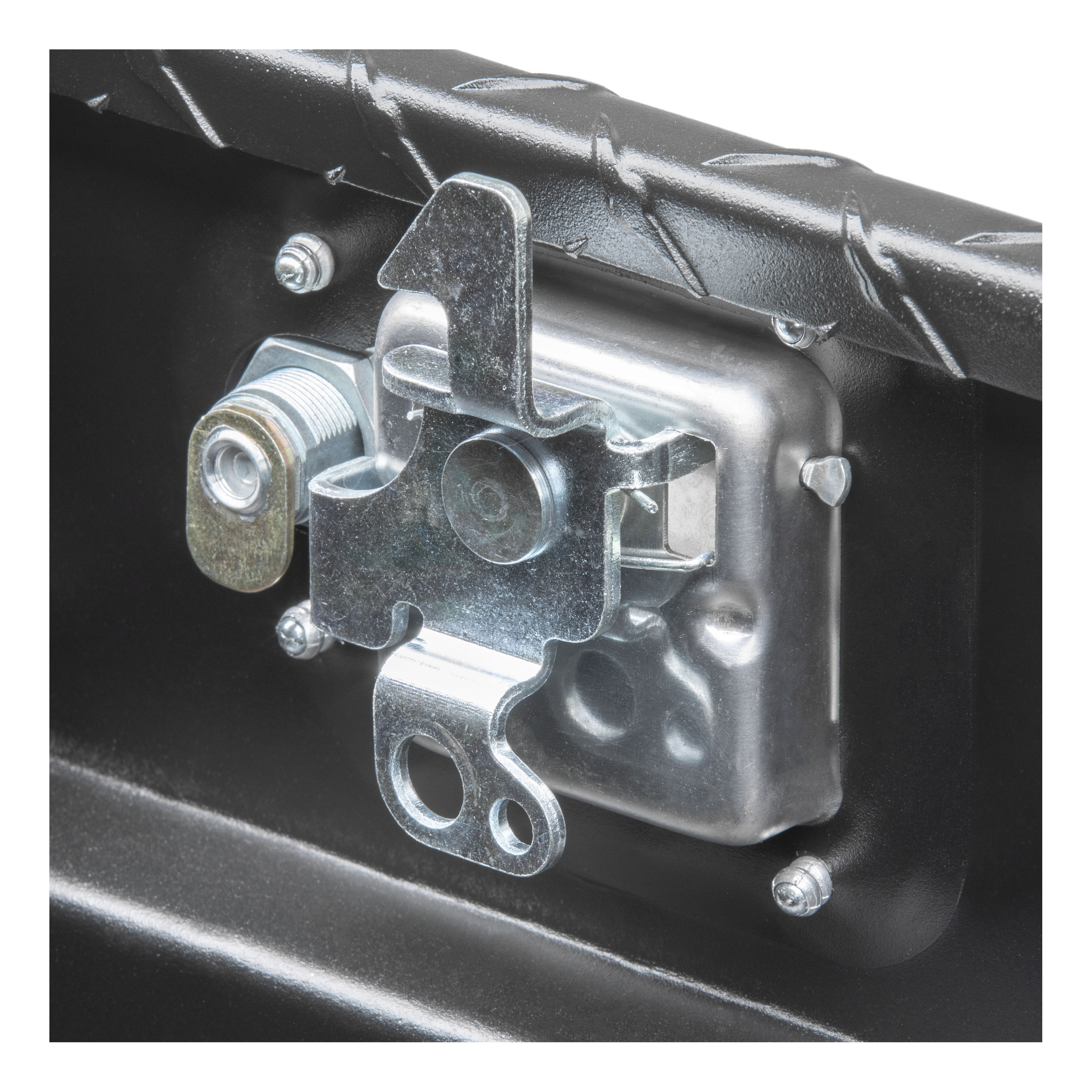 UWS Matte Black Aluminum UTV Side Tool Box - Polaris Ranger UTV-SM33-MB thumbnail 5