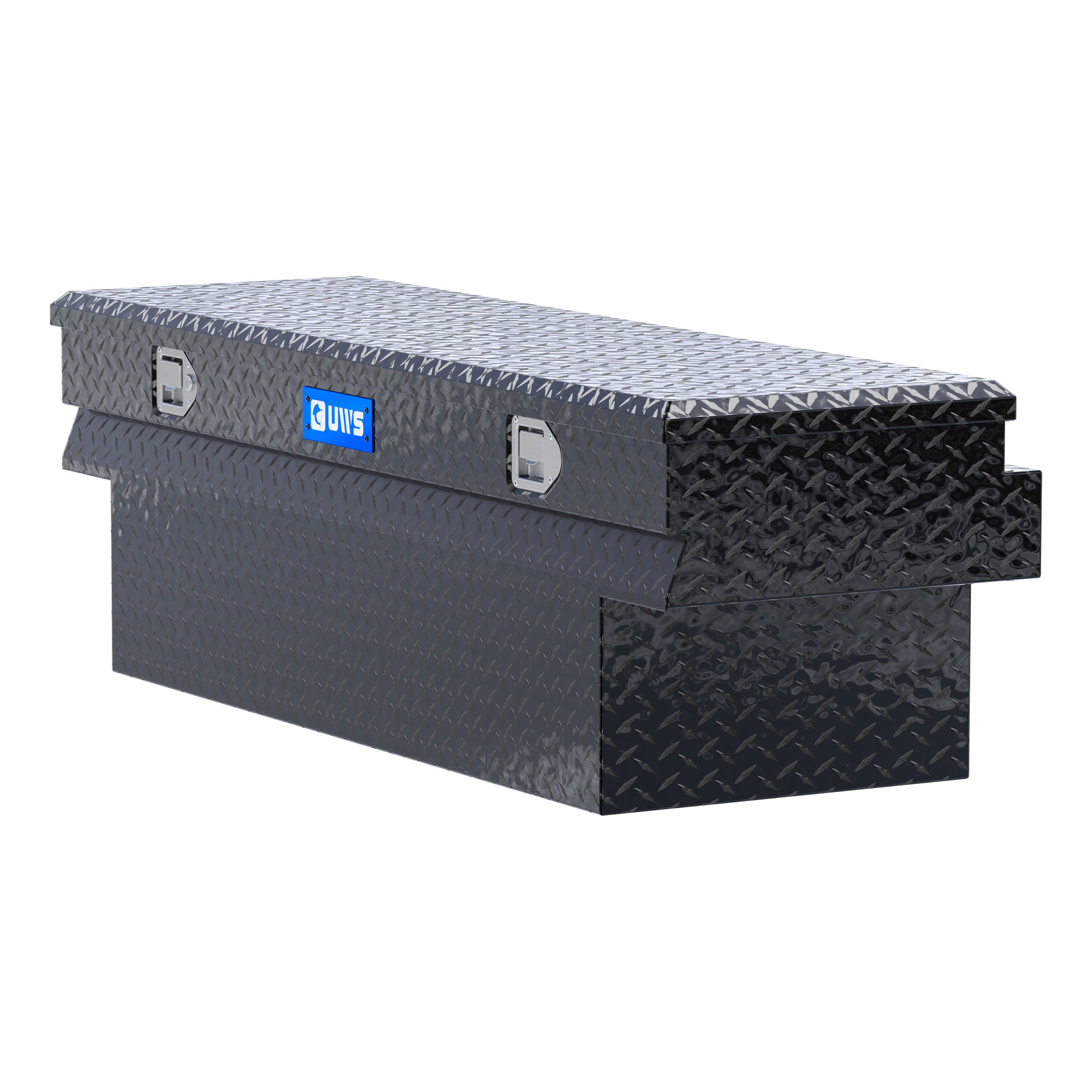 UWS Gloss Black Aluminum 60" Notched Utility Chest Box TBC-60-N-BLK thumbnail 3