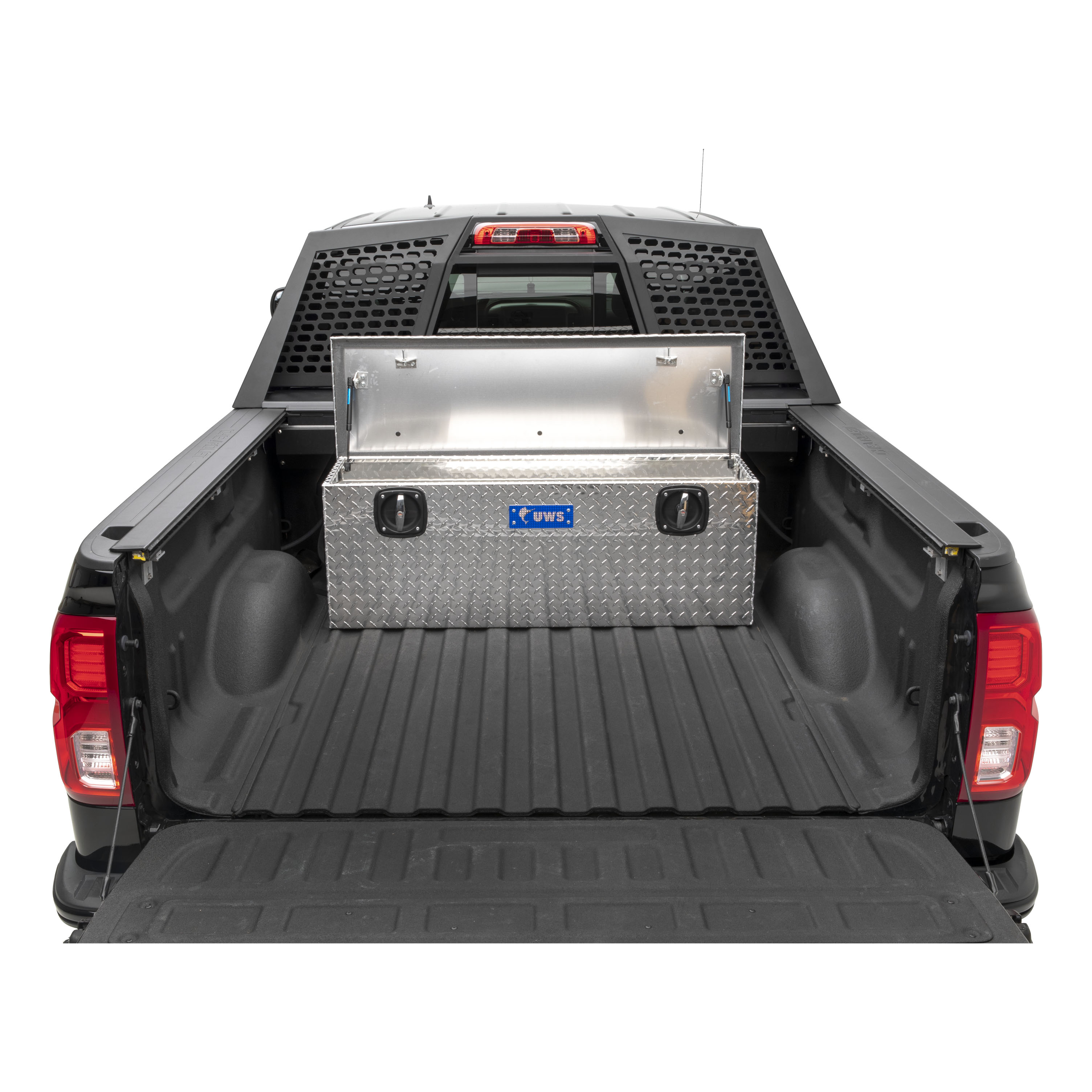 UWS Bright Aluminum Secure Lock 48" Under Tonneau Chest Box SLC-48 thumbnail 9