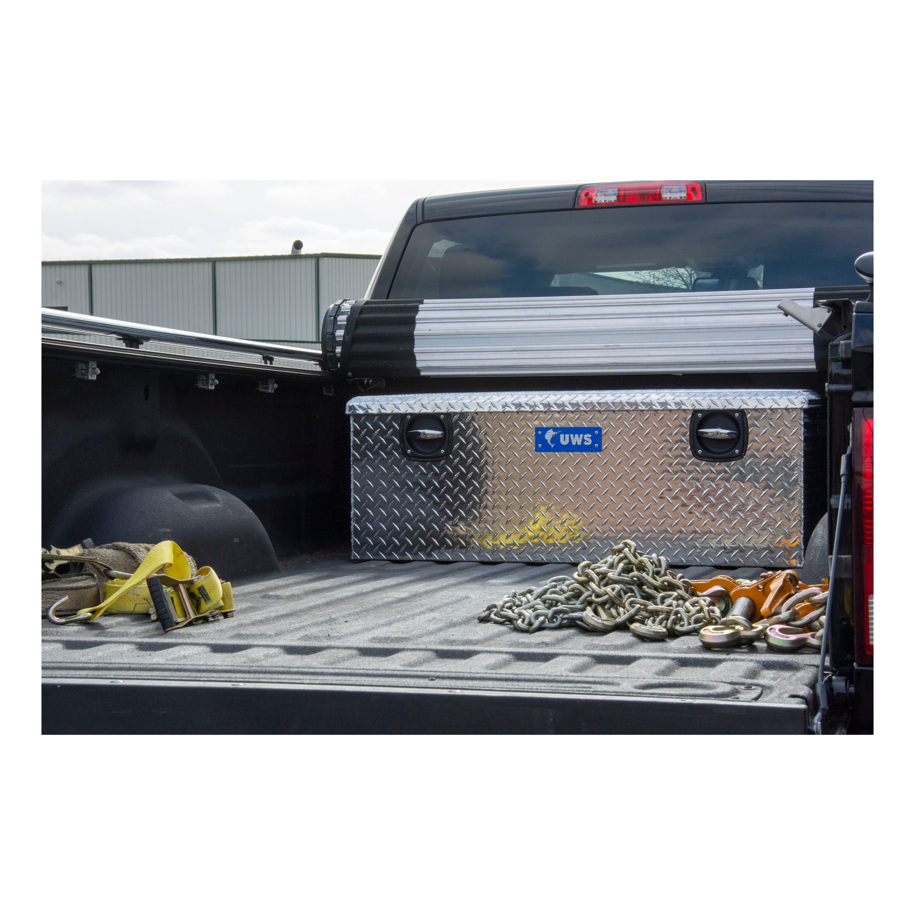 UWS Bright Aluminum Secure Lock 48" Under Tonneau Chest Box (Heavy Packaging) EC20501 thumbnail 9