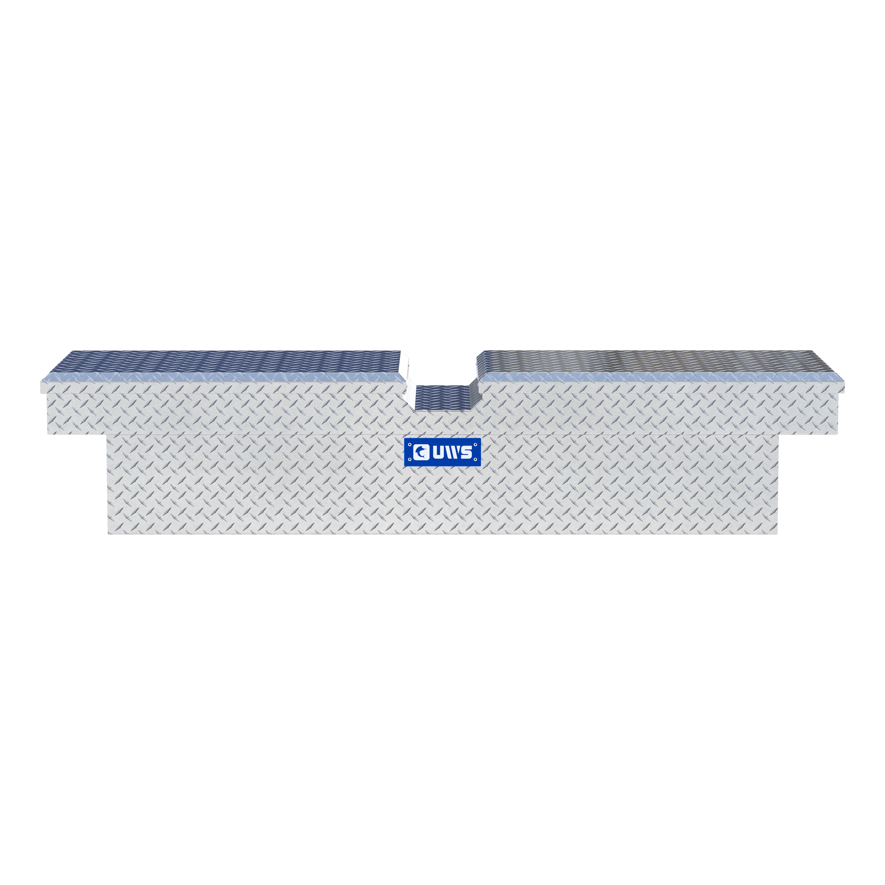 UWS Bright Aluminum 69" Gull Wing Crossover Truck Tool Box (Heavy Packaging) EC10061 thumbnail 1