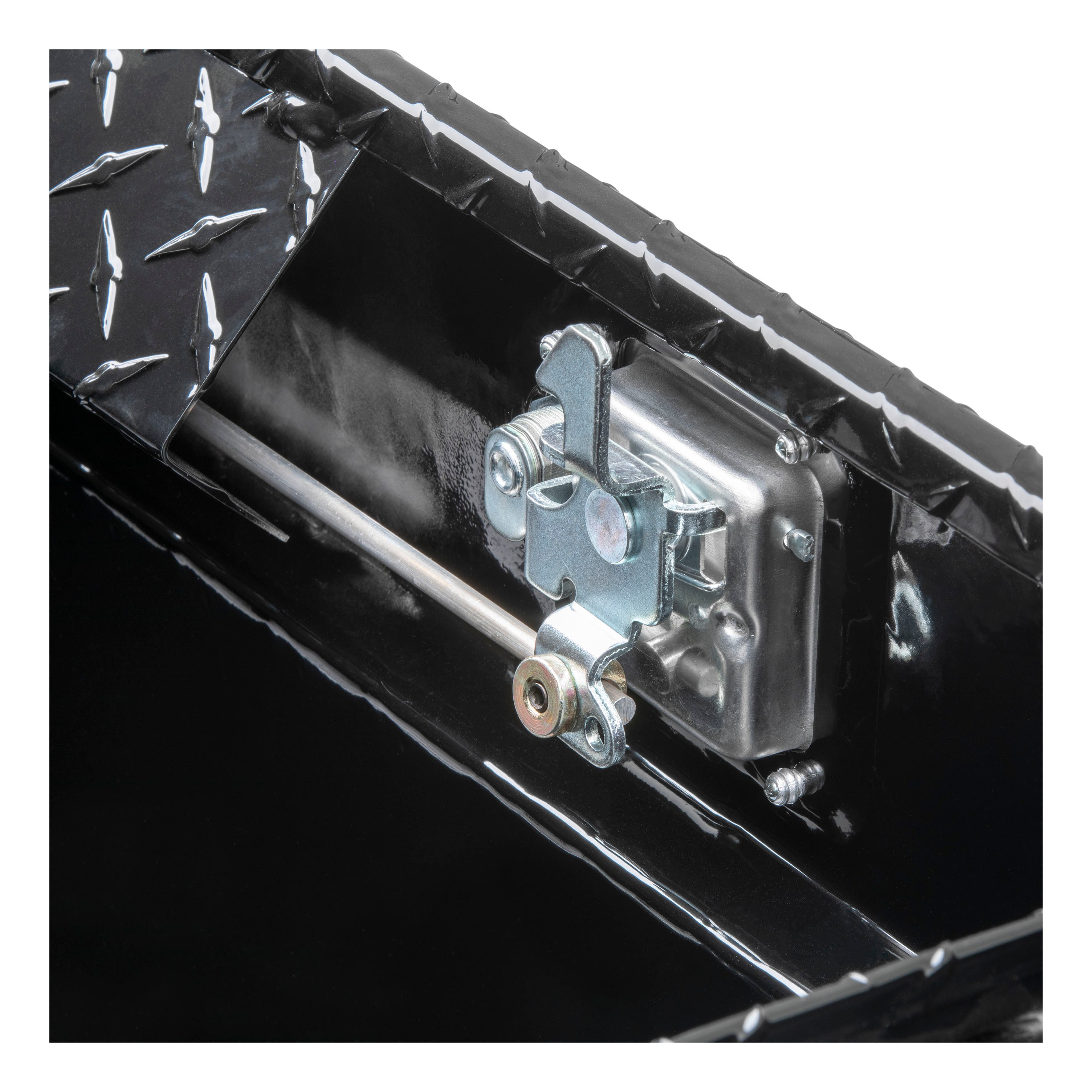 UWS Gloss Black Aluminum 69" Truck Tool Box with Low Profile (Heavy Packaging) EC10462 thumbnail 3