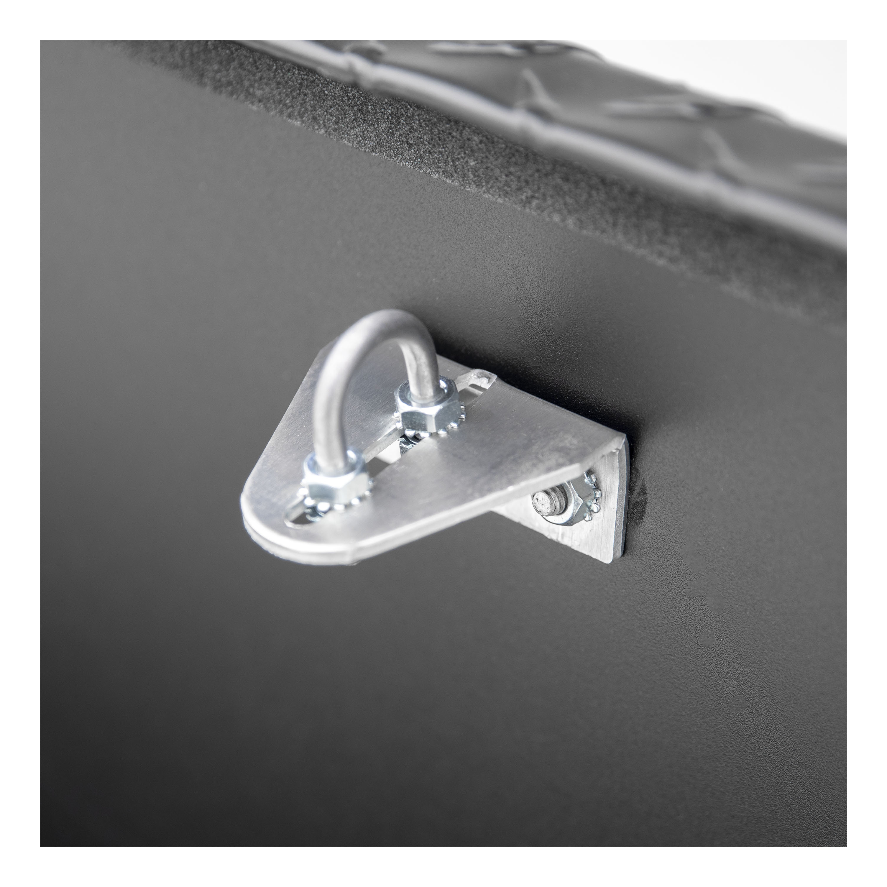 UWS Matte Black Aluminum 69" Secure Lock Crossover Truck Tool Box, Low Profile, Rail SL-69-LP-MB-R thumbnail 6