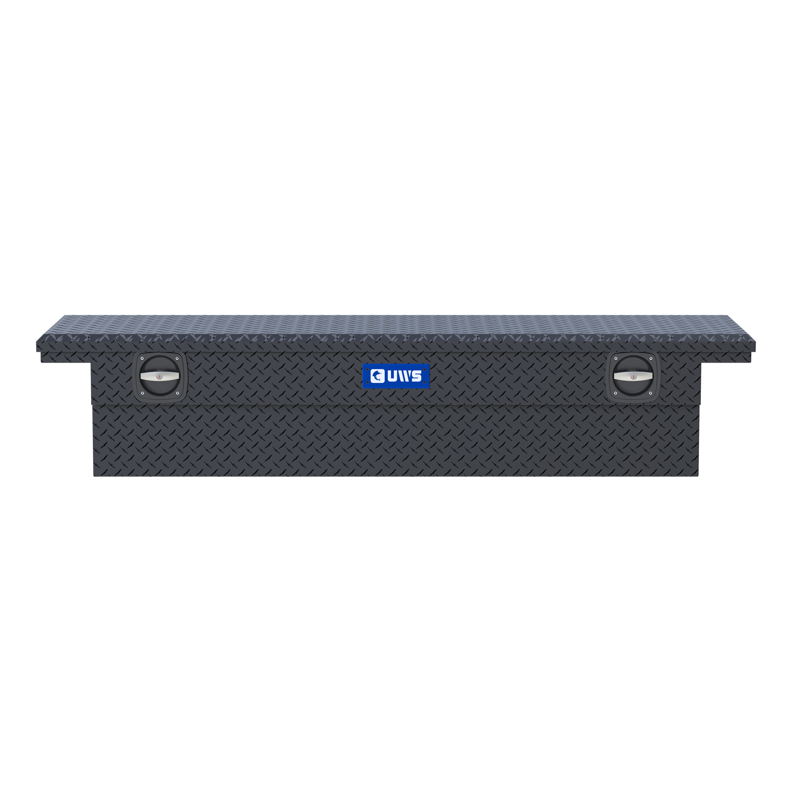 UWS Matte Black 72" Secure Lock Truck Tool Box, Low Profile SL-72-LP-MB thumbnail 1