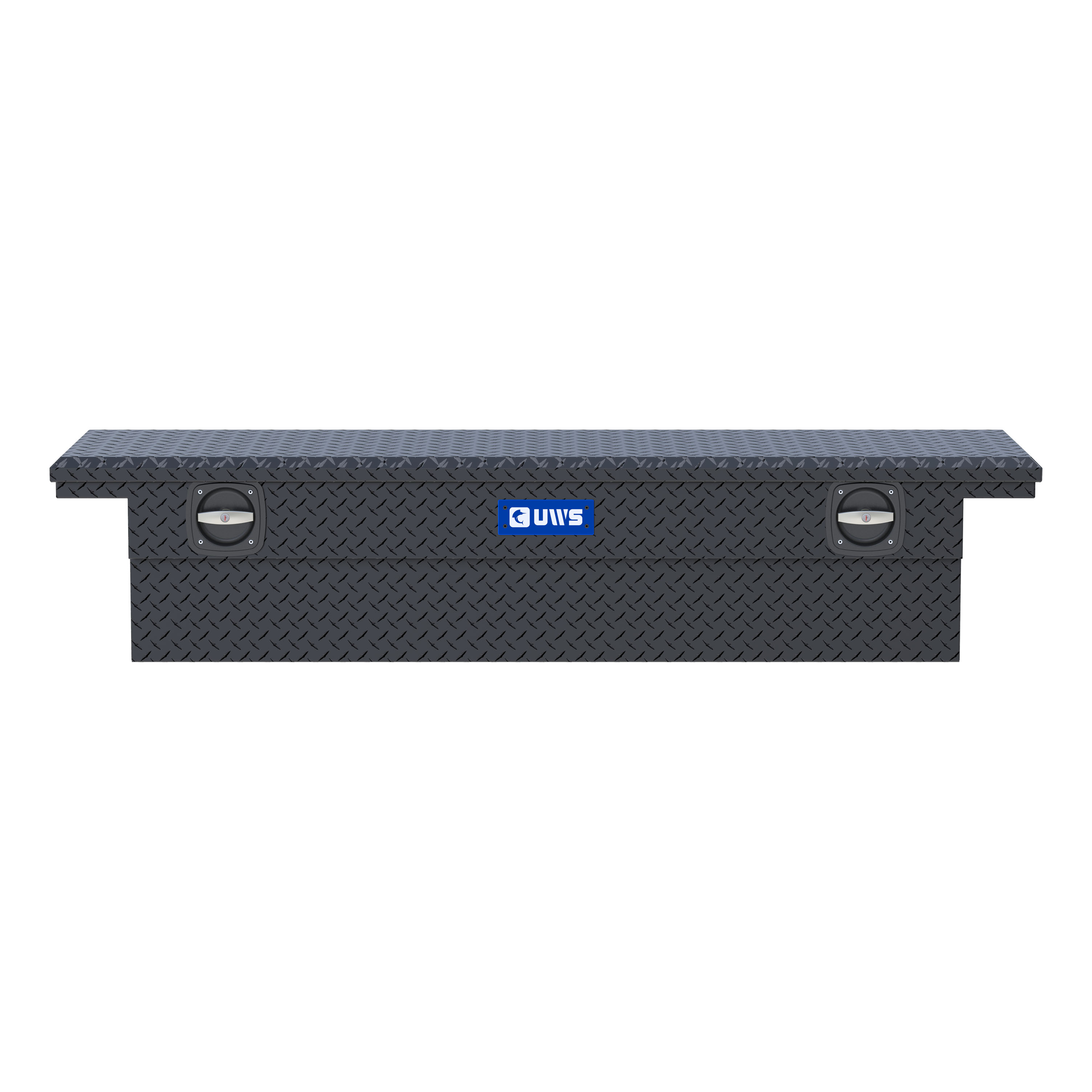 UWS Matte Black 69" Secure Lock Truck Tool Box, Low Profile SL-69-LP-MB thumbnail 1