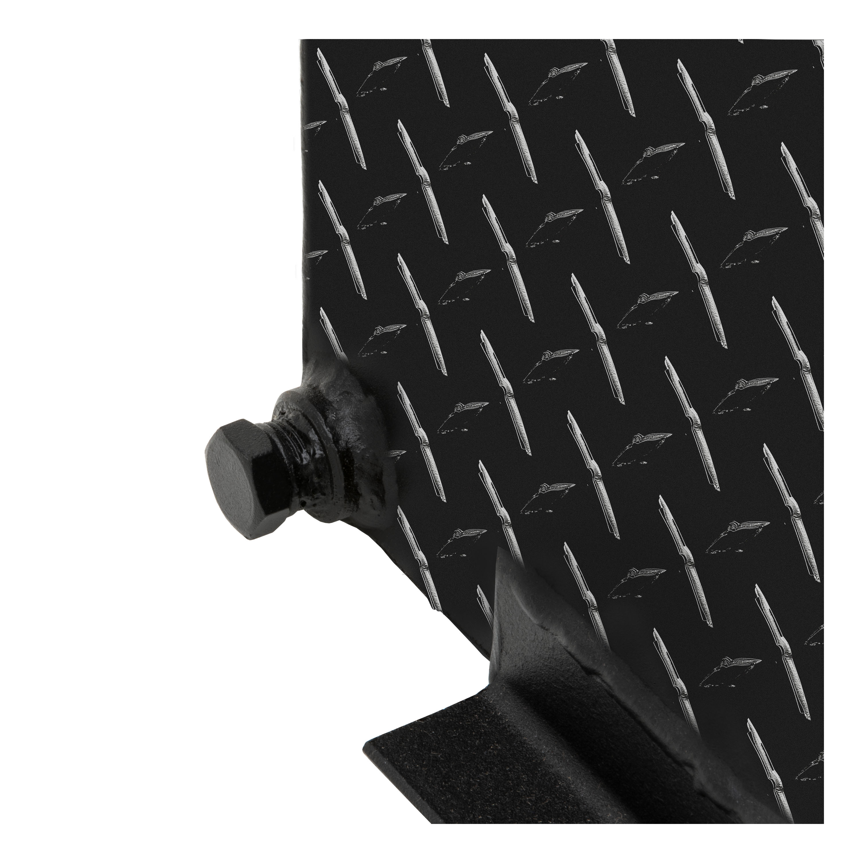 UWS Gloss Black 85-Gallon Combo Aluminum Transfer Tank TT-85-COMBO-BLK thumbnail 7