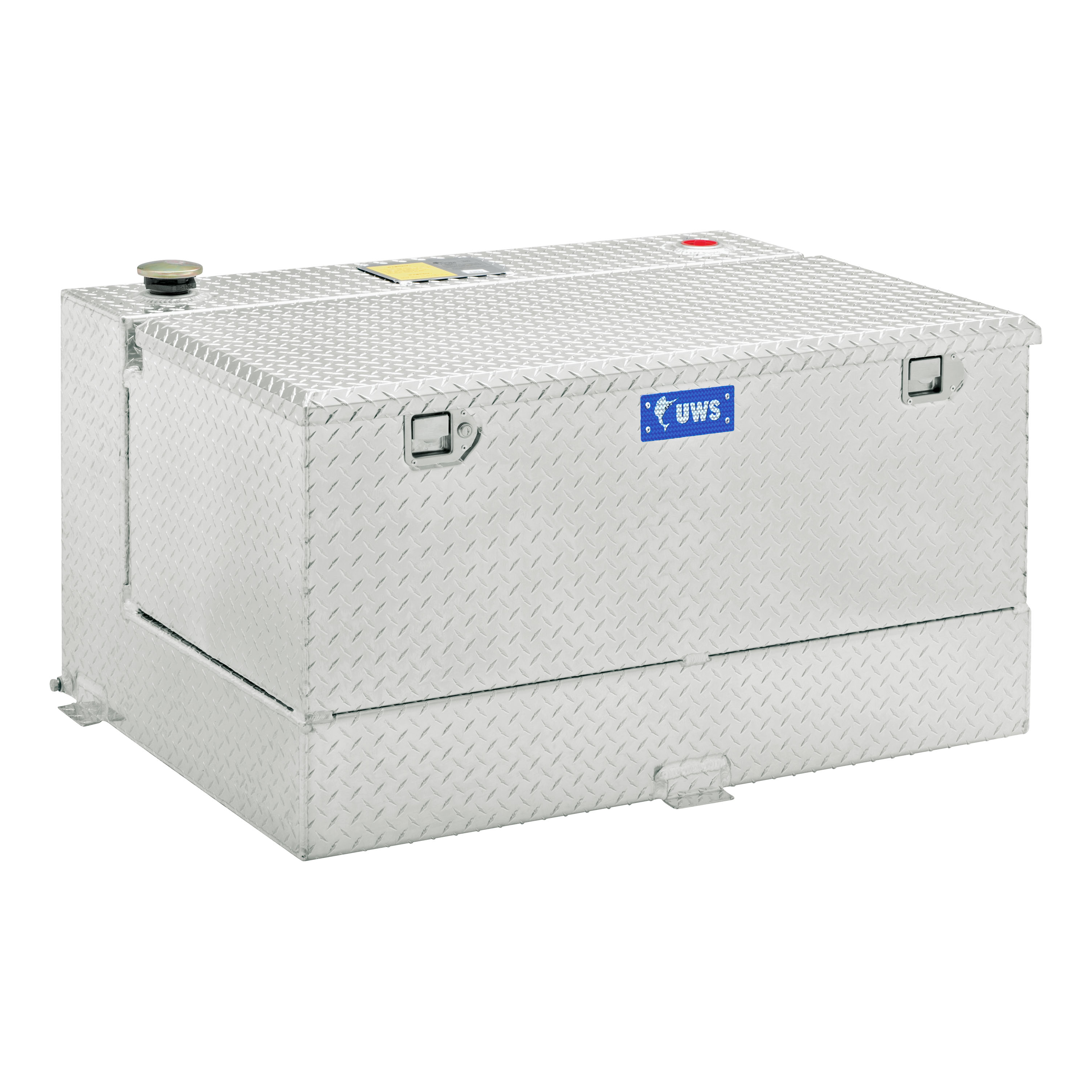 UWS 45-Gallon Combo Bright Aluminum Transfer Tank TT-45-COMBO thumbnail 0