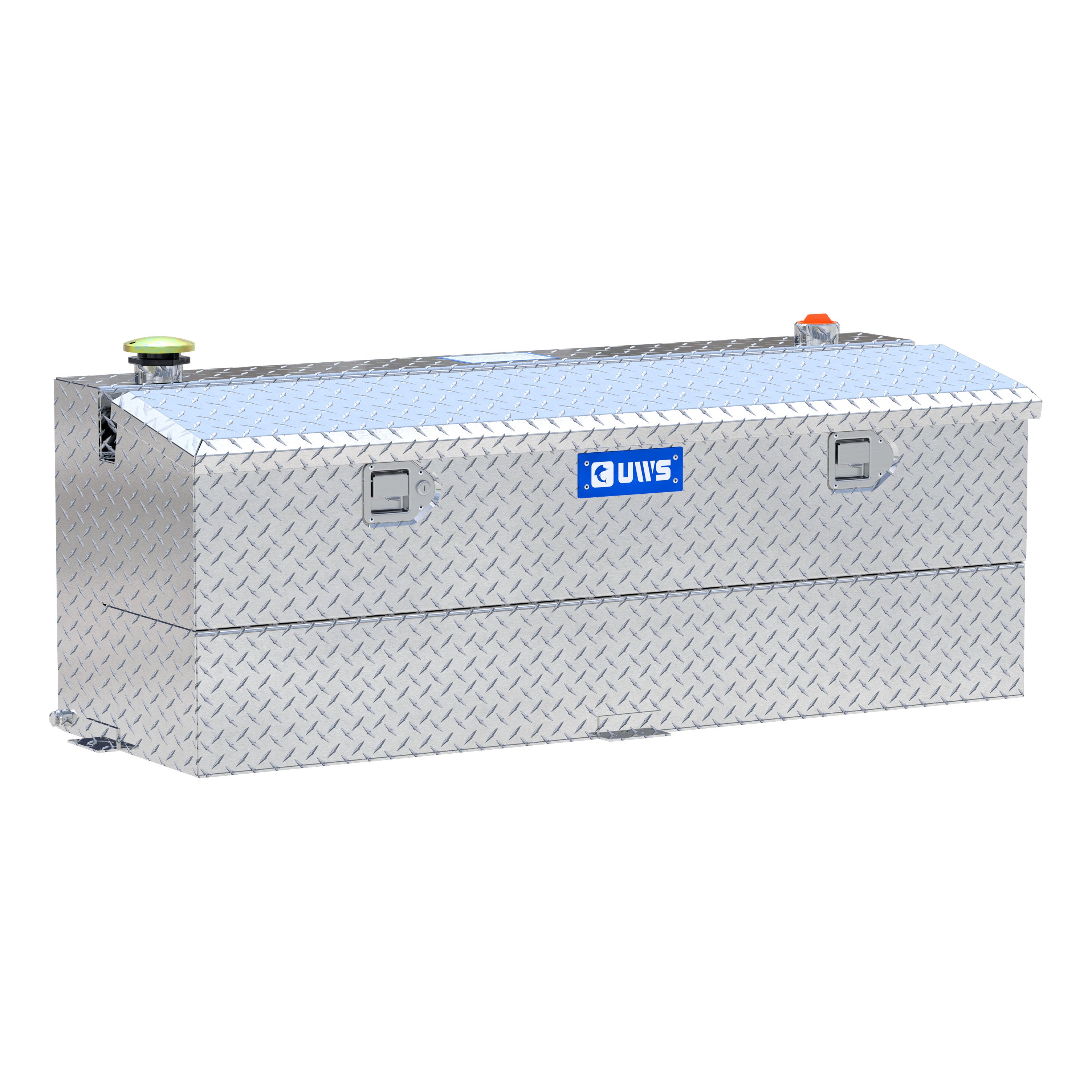 UWS 45-Gallon Combo Bright Aluminum Transfer Tank TT-45-COMBO thumbnail 0