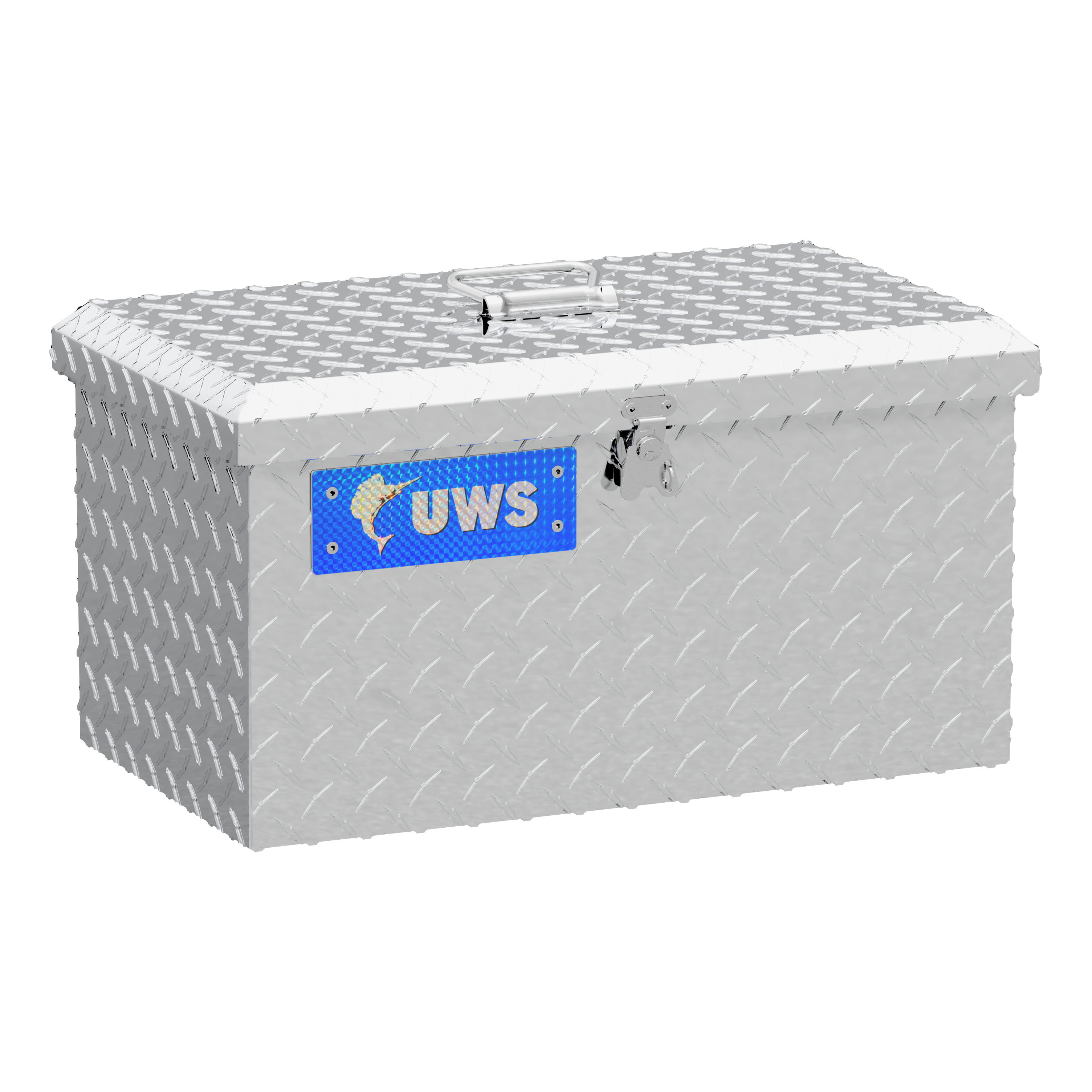 UWS Bright Aluminum Tote Box TB-2 thumbnail 0