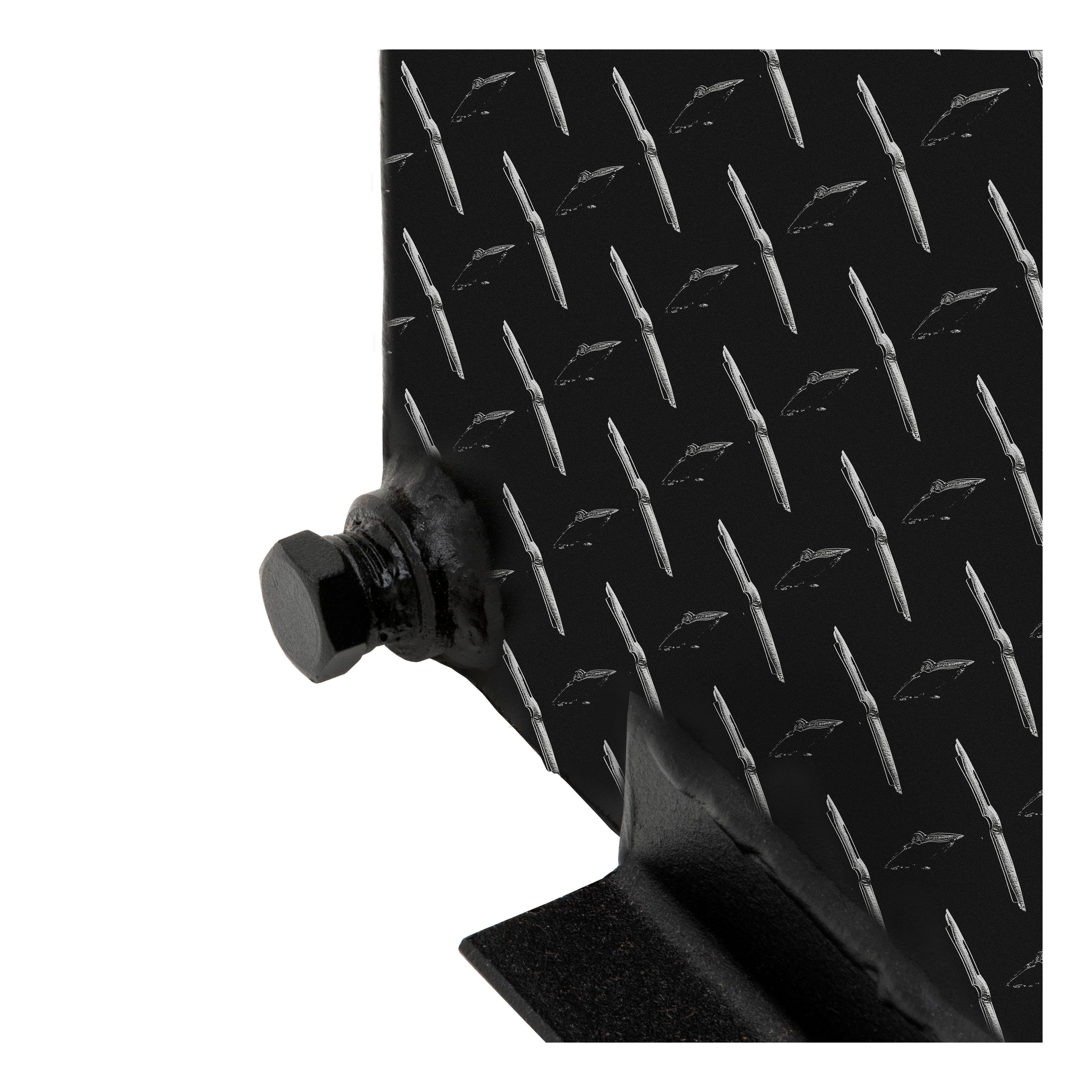 UWS Gloss Black Hammerhead-Style 100-Gallon Aluminum Combo Transfer Tank TT-100HH-CB-B thumbnail 7