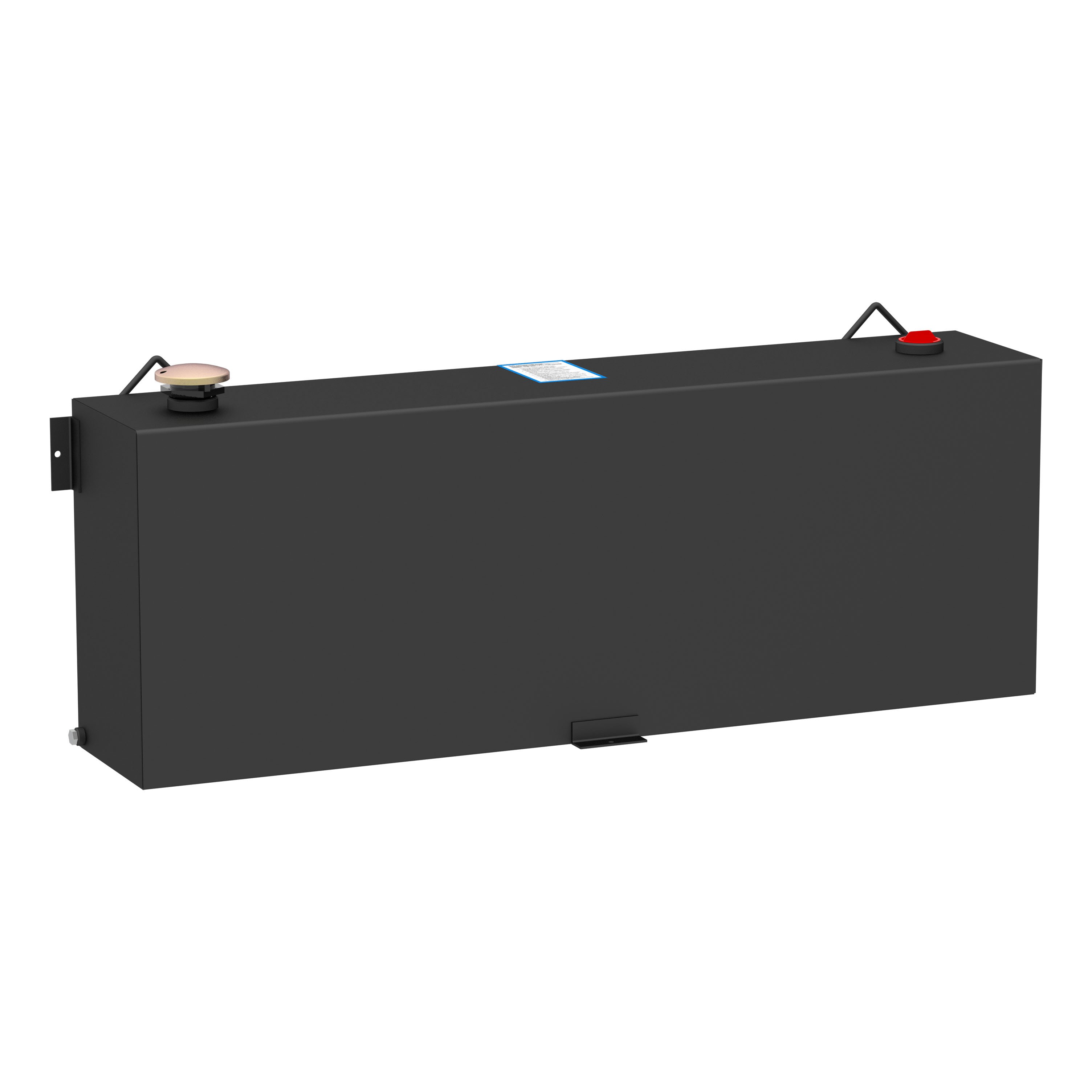 UWS Matte Black 45-Gallon Rectangle Steel Transfer Tank ST-45-R-MB thumbnail 0