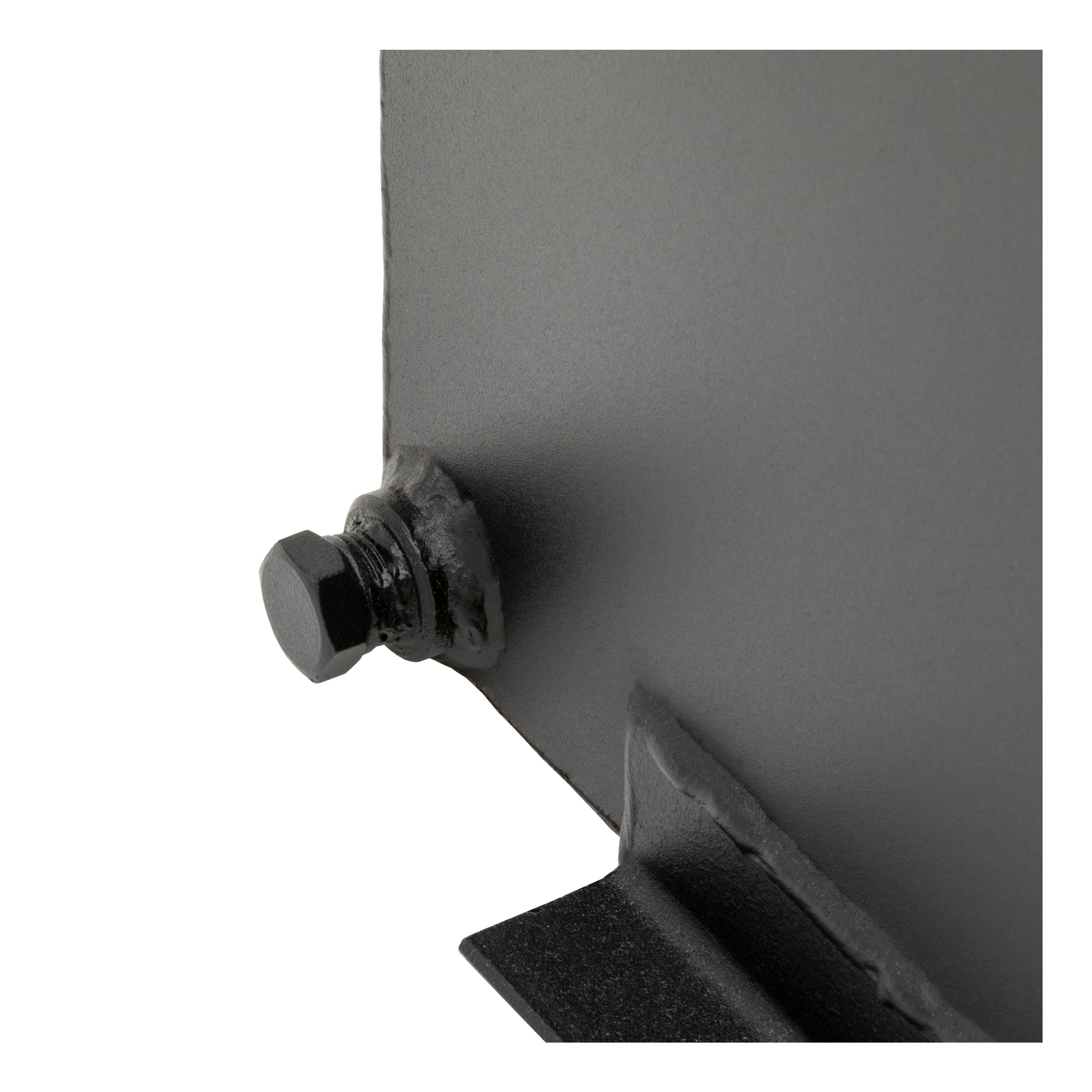 UWS Matte Black Hammerhead-Style 100-Gallon L-Shape Steel Transfer Tank ST-100HH-MB thumbnail 2