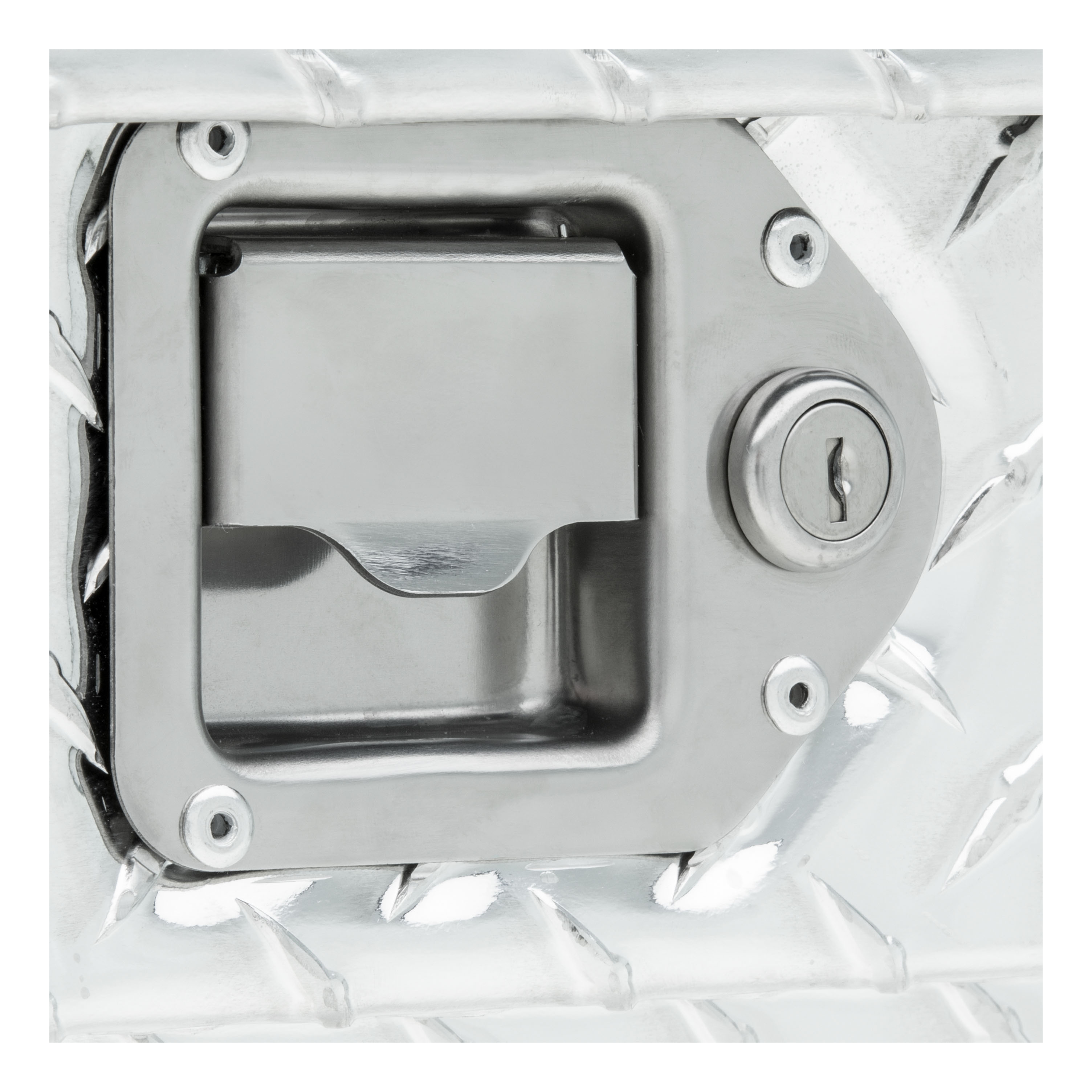 UWS Gloss Black Hammerhead-Style 100-Gallon Aluminum Combo Transfer Tank TT-100HH-CB thumbnail 2