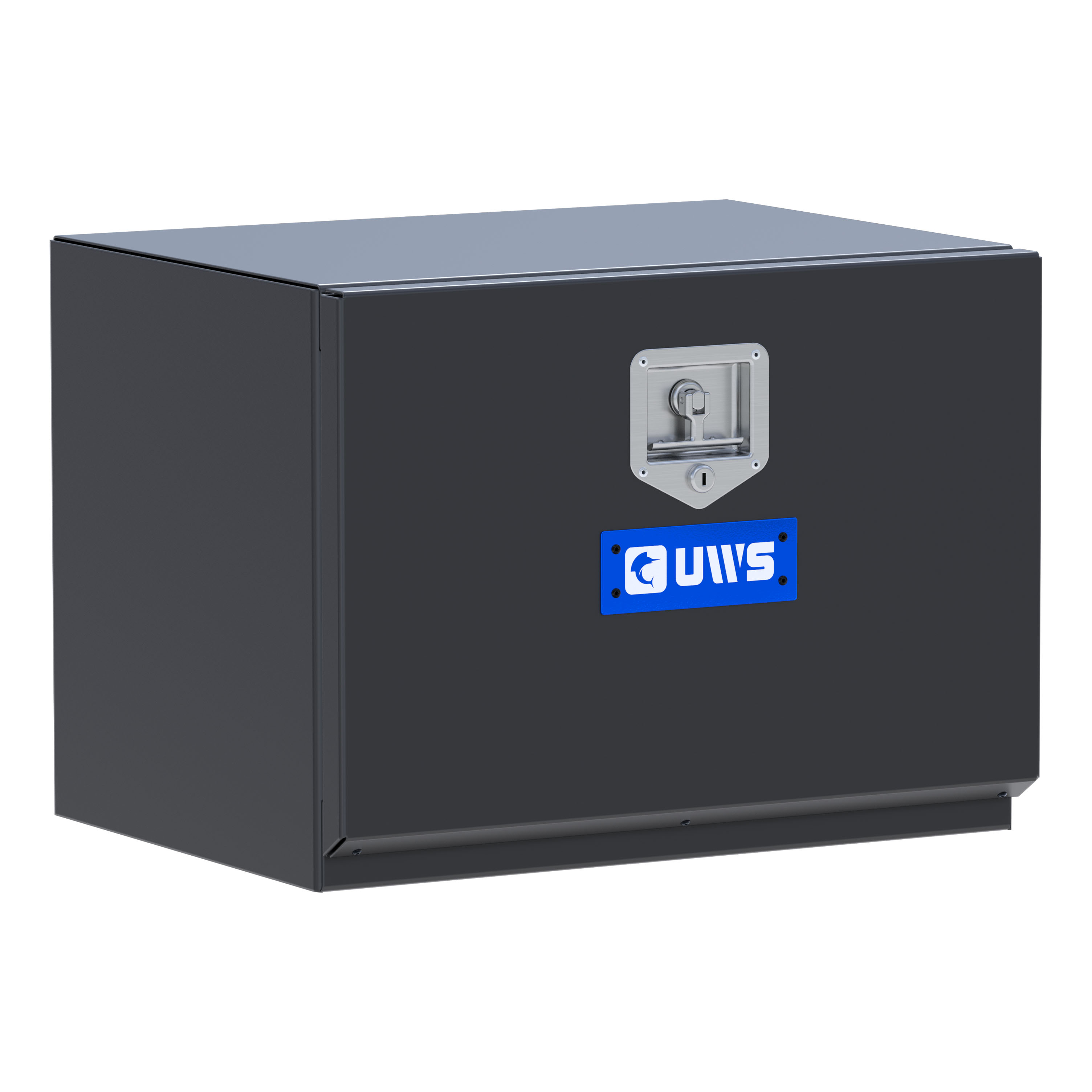 UWS Matte Black Steel 24" Single-Door Underbody Tool Box ST-TBUB-24-MB thumbnail 0