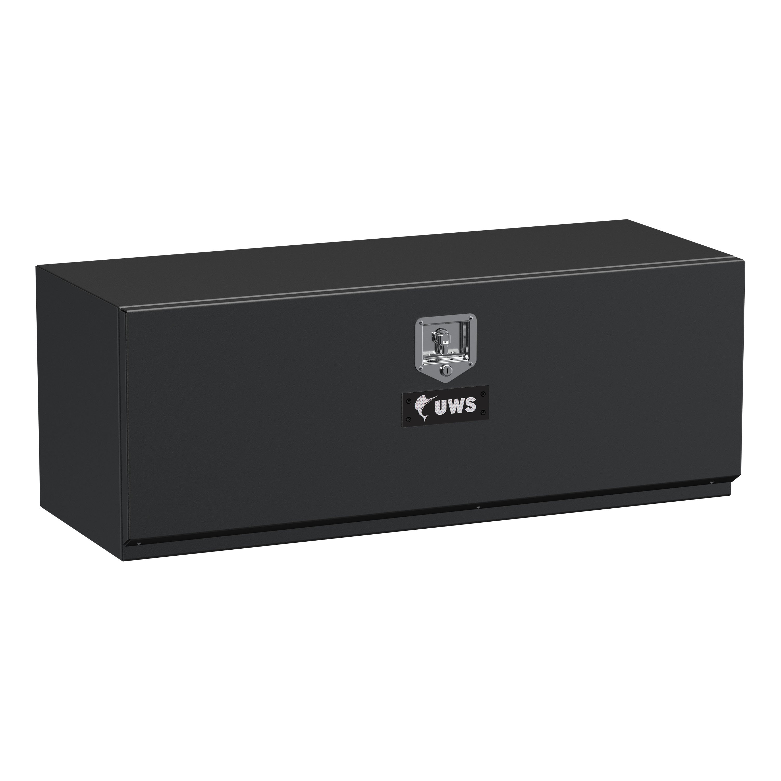 UWS Matte Black Steel 48" Single-Door Underbody Tool Box ST-TBUB-48-MB thumbnail 0