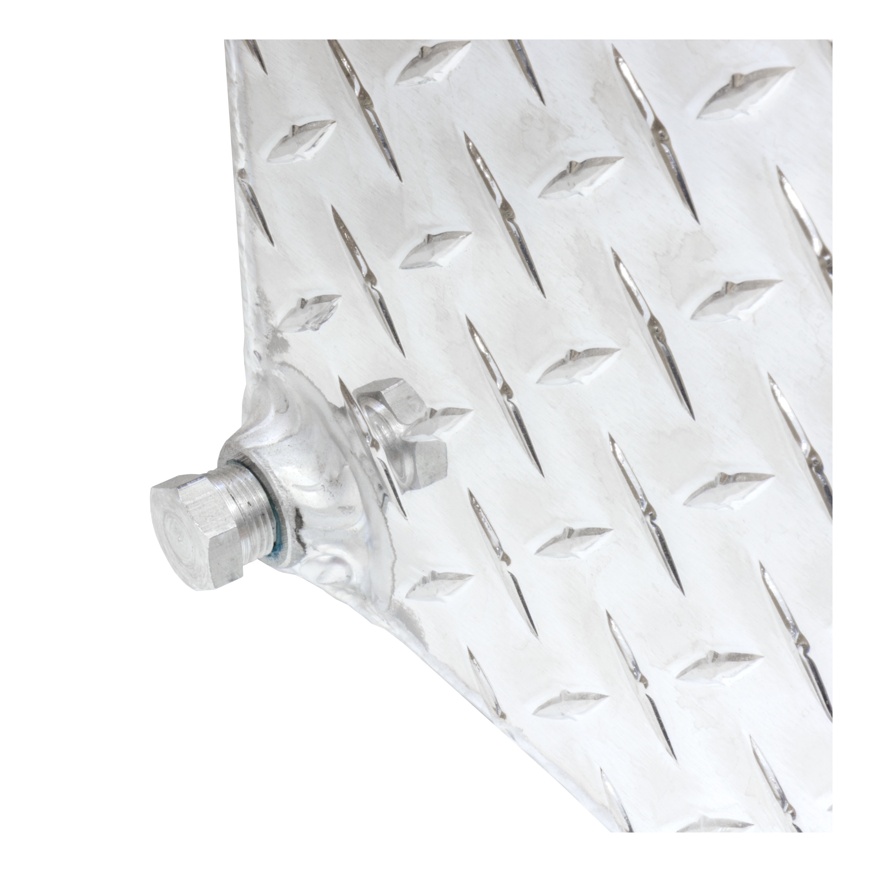 UWS 50-Gallon Rectangle Bright Aluminum Transfer Tank TT-50-R-T-P thumbnail 1