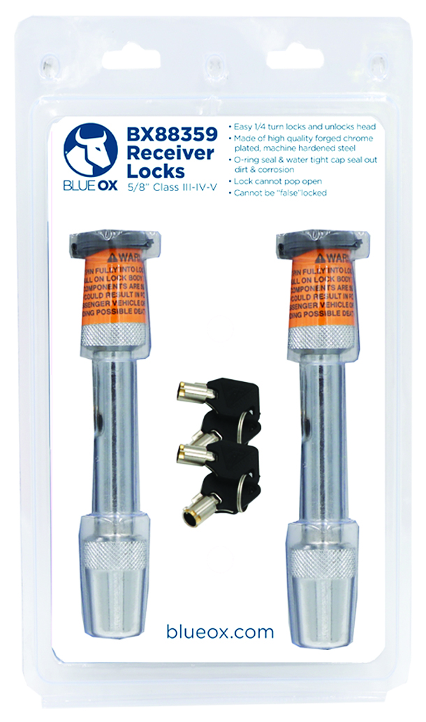 BlueOx Receiver Locks (2) 1/2" BX88359 thumbnail 1